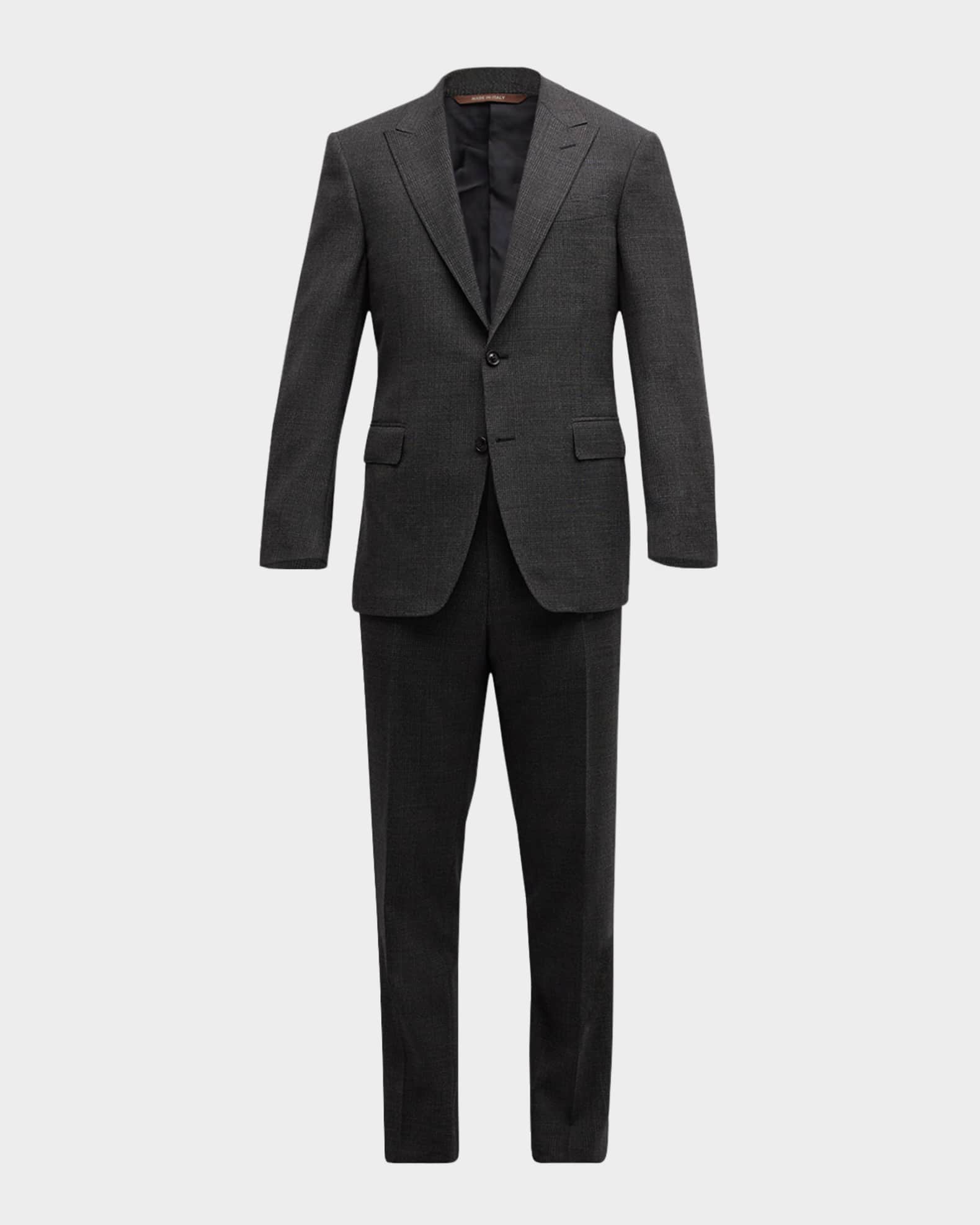 Men's 90th Anniversary 160s Luxury Wool Suit 0