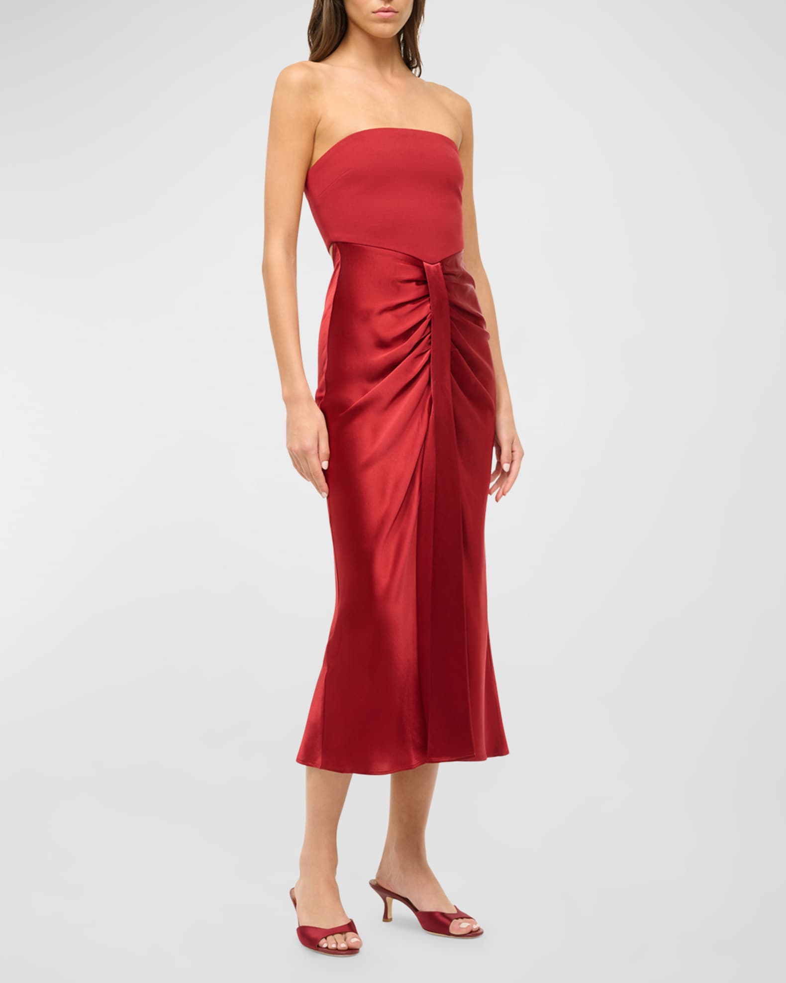 Neiman marcus midi dresses 2025
