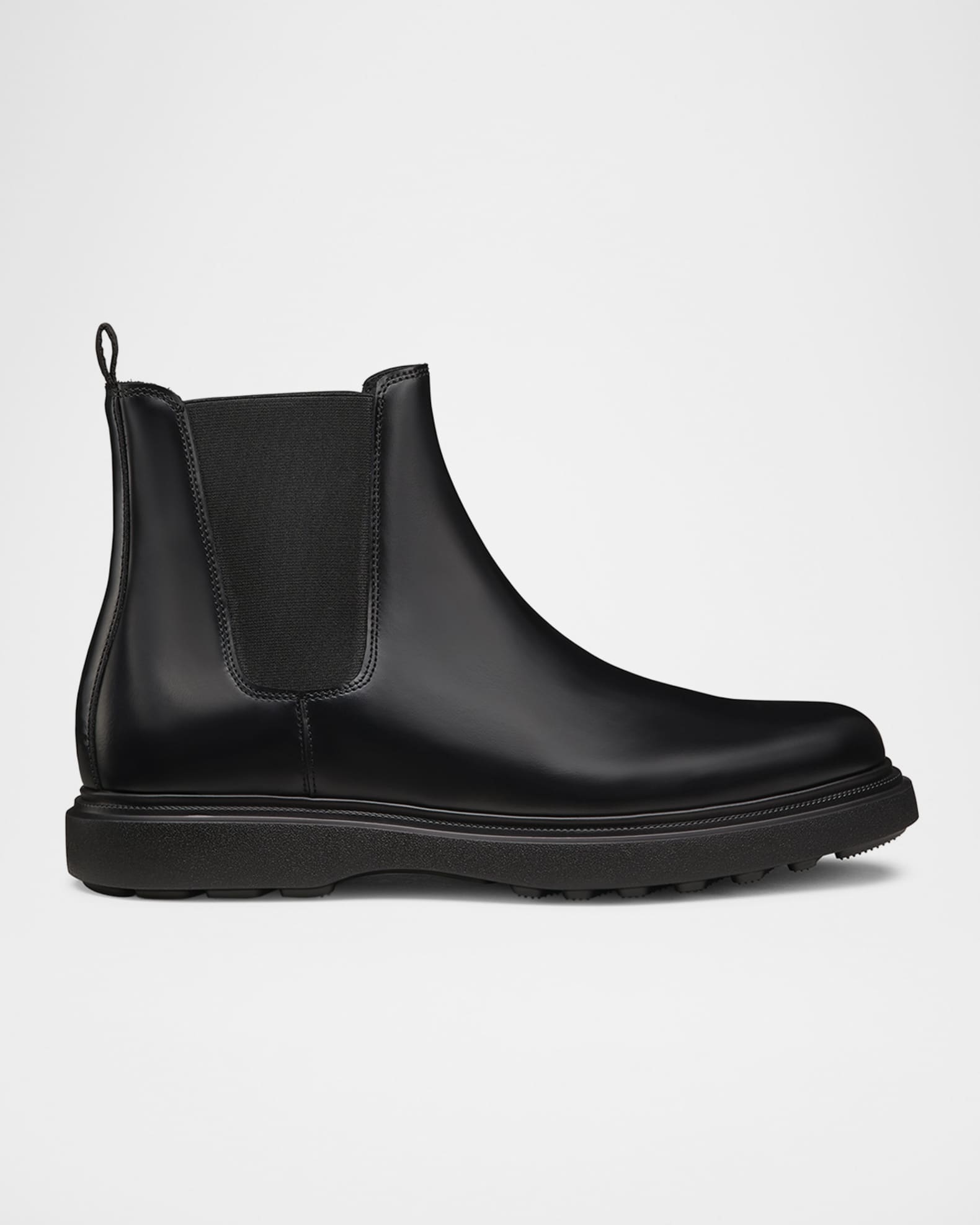 Stuart Weitzman Men s Amos Leather Chelsea Boots Neiman Marcus