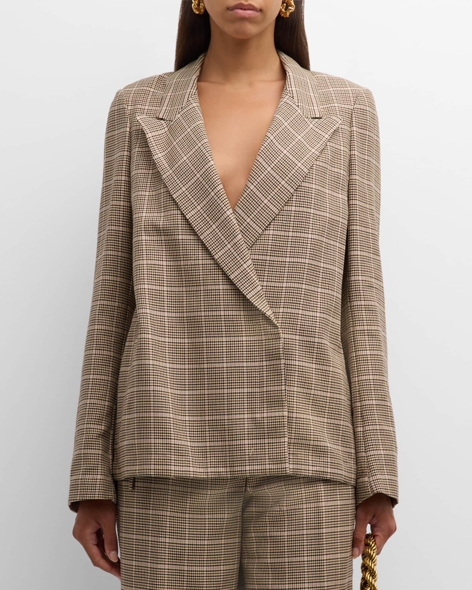 Dries van noten plaid coat shop