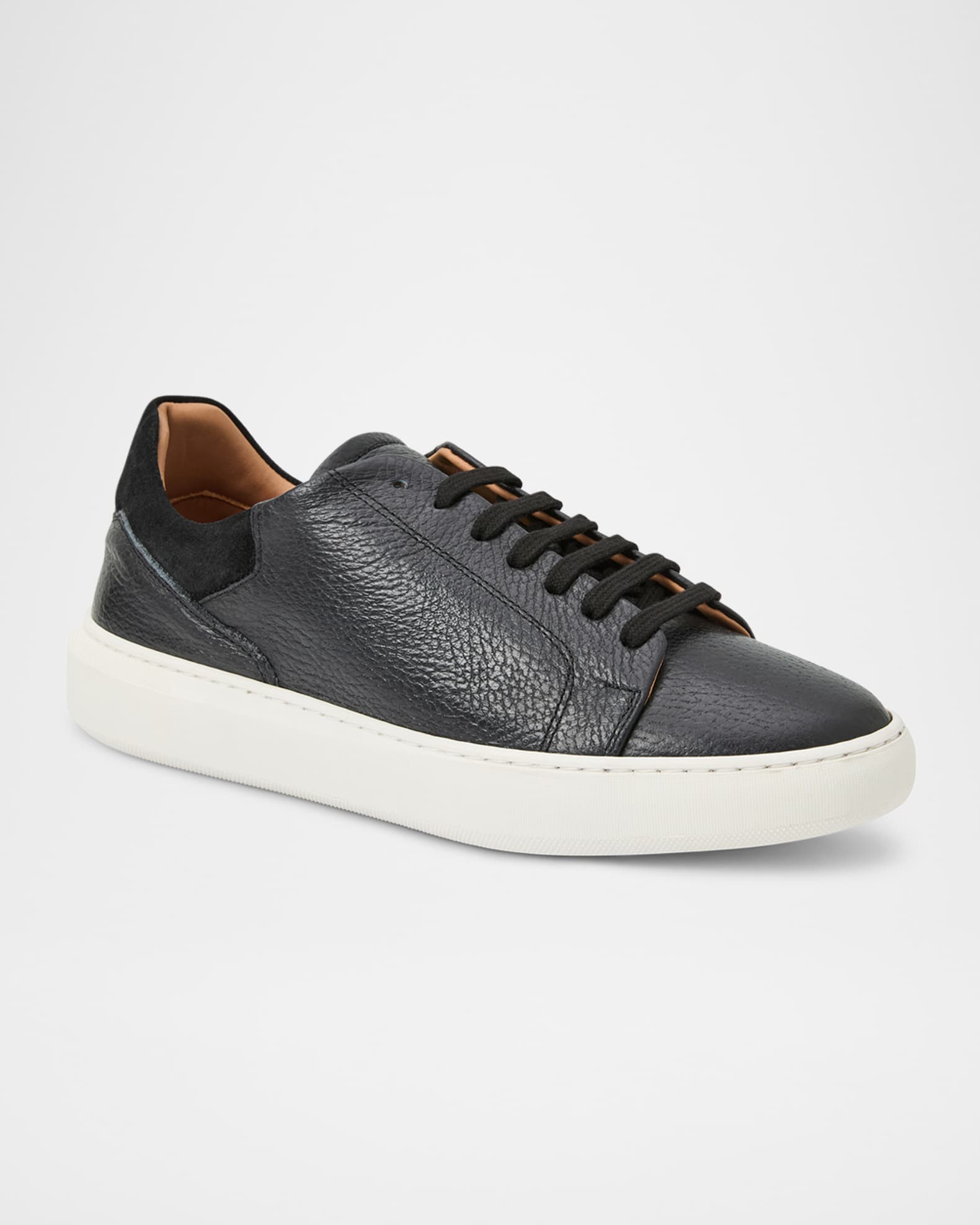 Bruno Magli Men s Salvatore Low Top Leather Sneakers Neiman Marcus