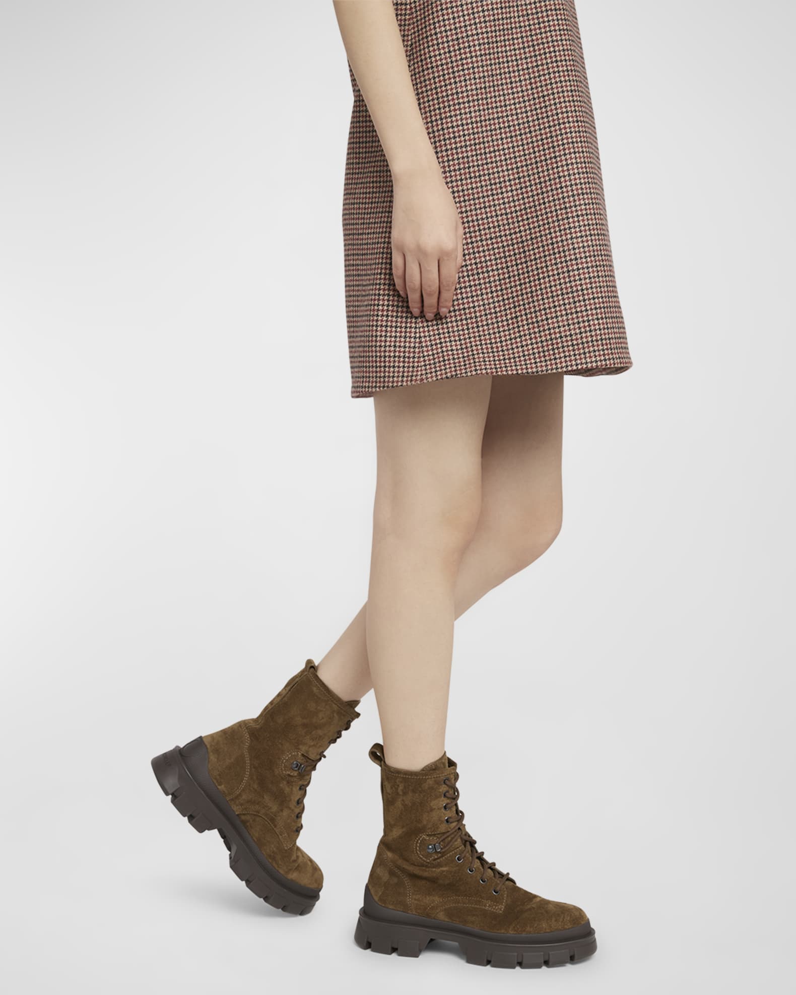Moncler suede boots on sale