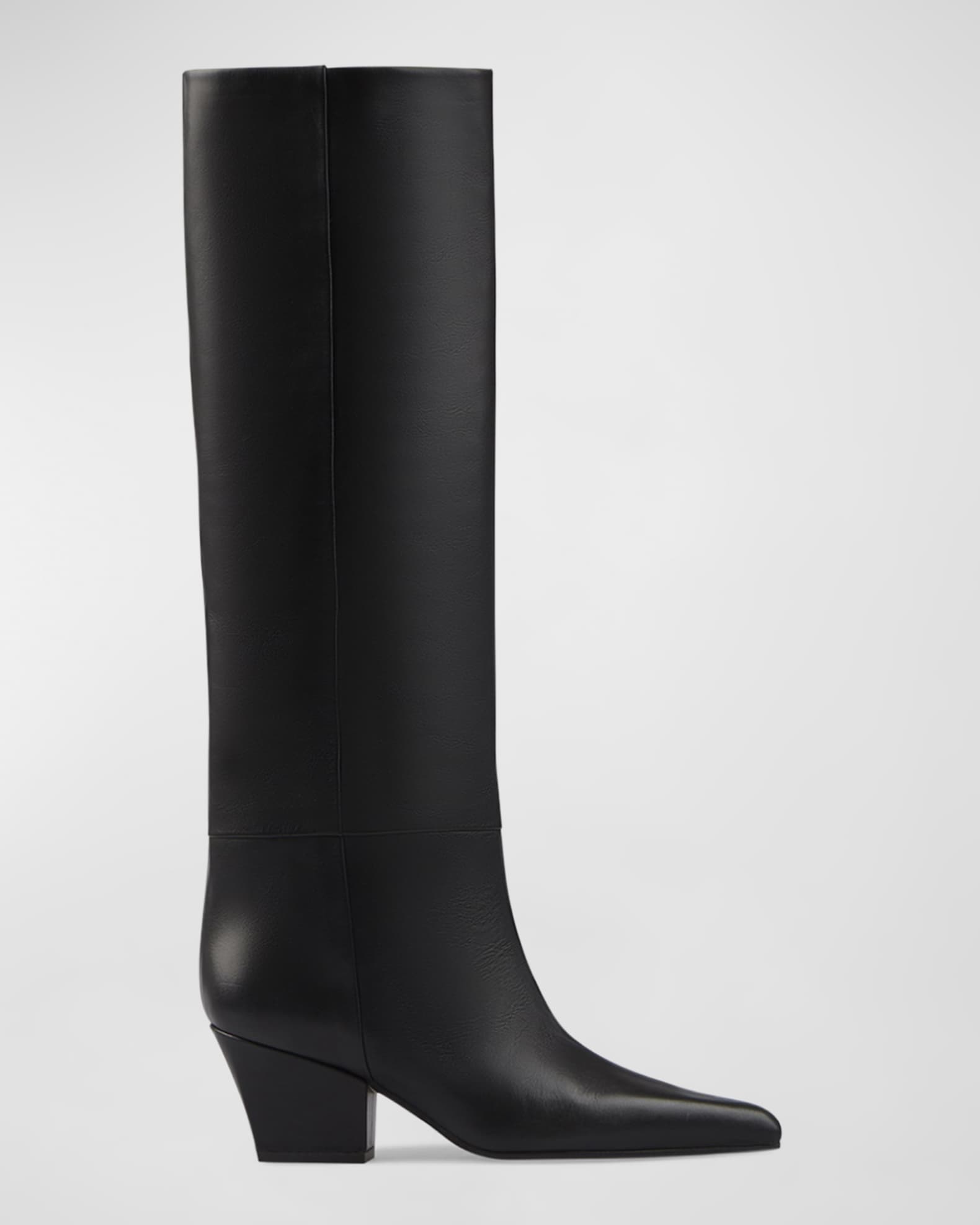 Jane Knee High Leather Boots