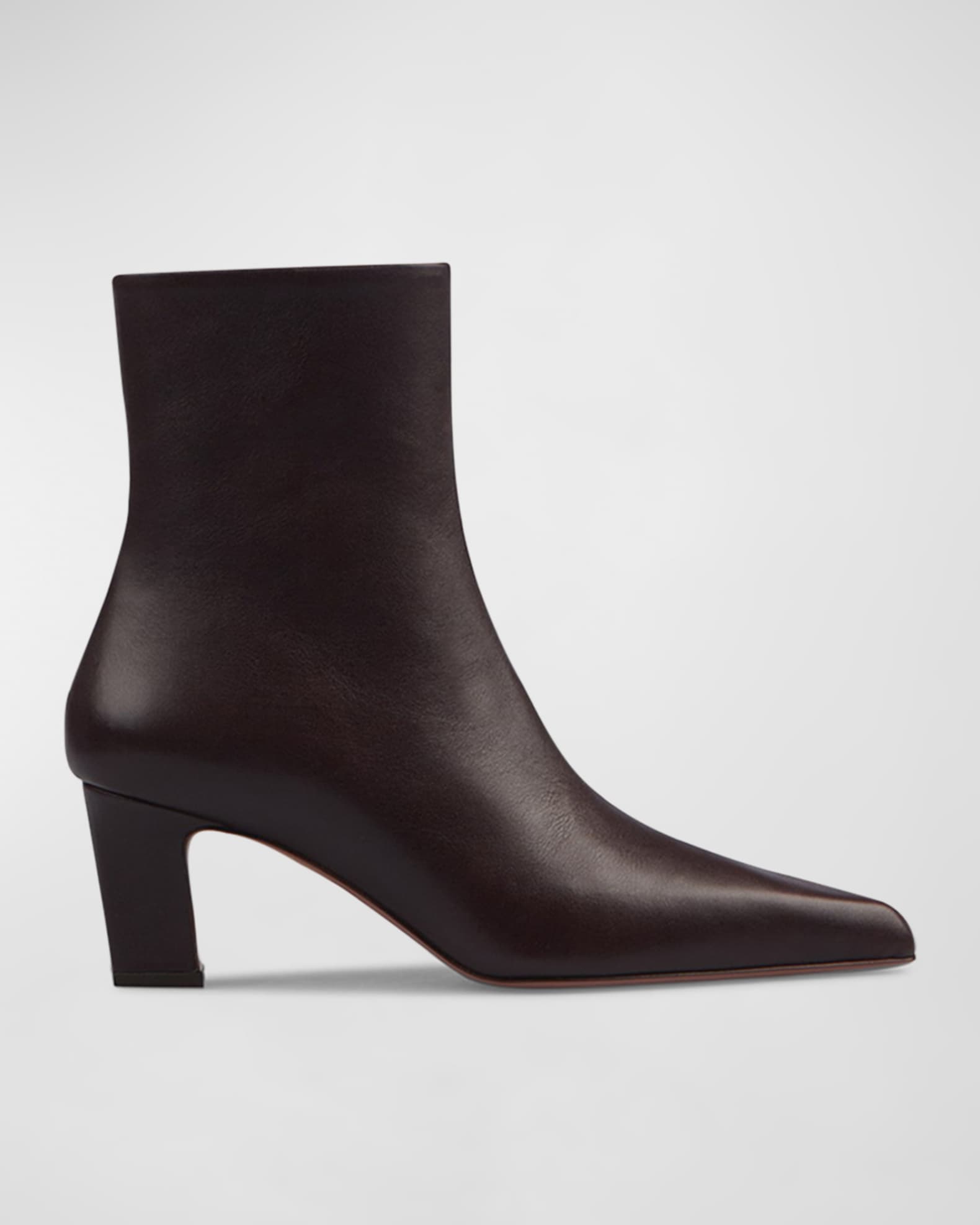 Paris Texas Jude Pointed Leather Ankle Boots Neiman Marcus