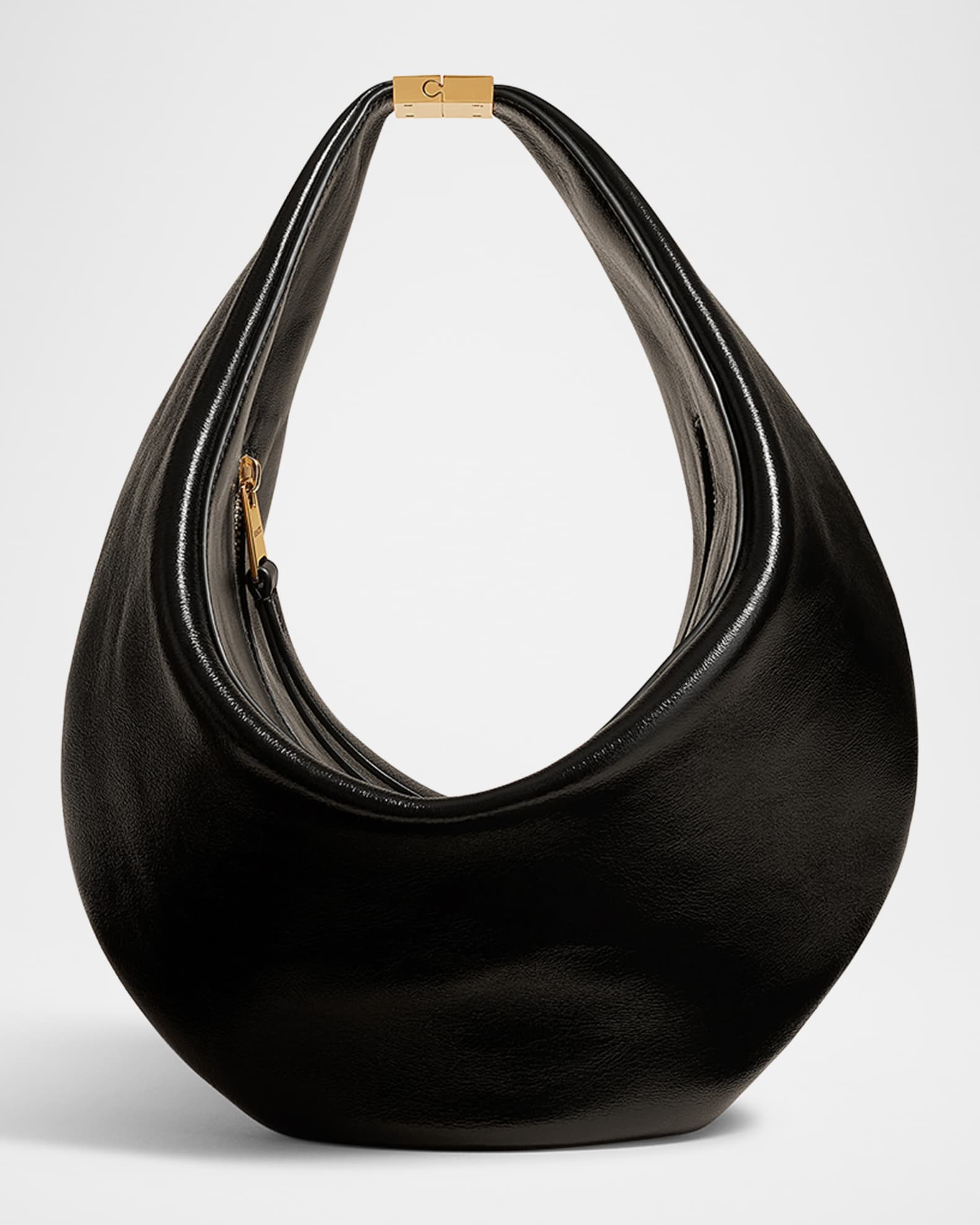 Olivia Small Leather Shoulder Bag 0
