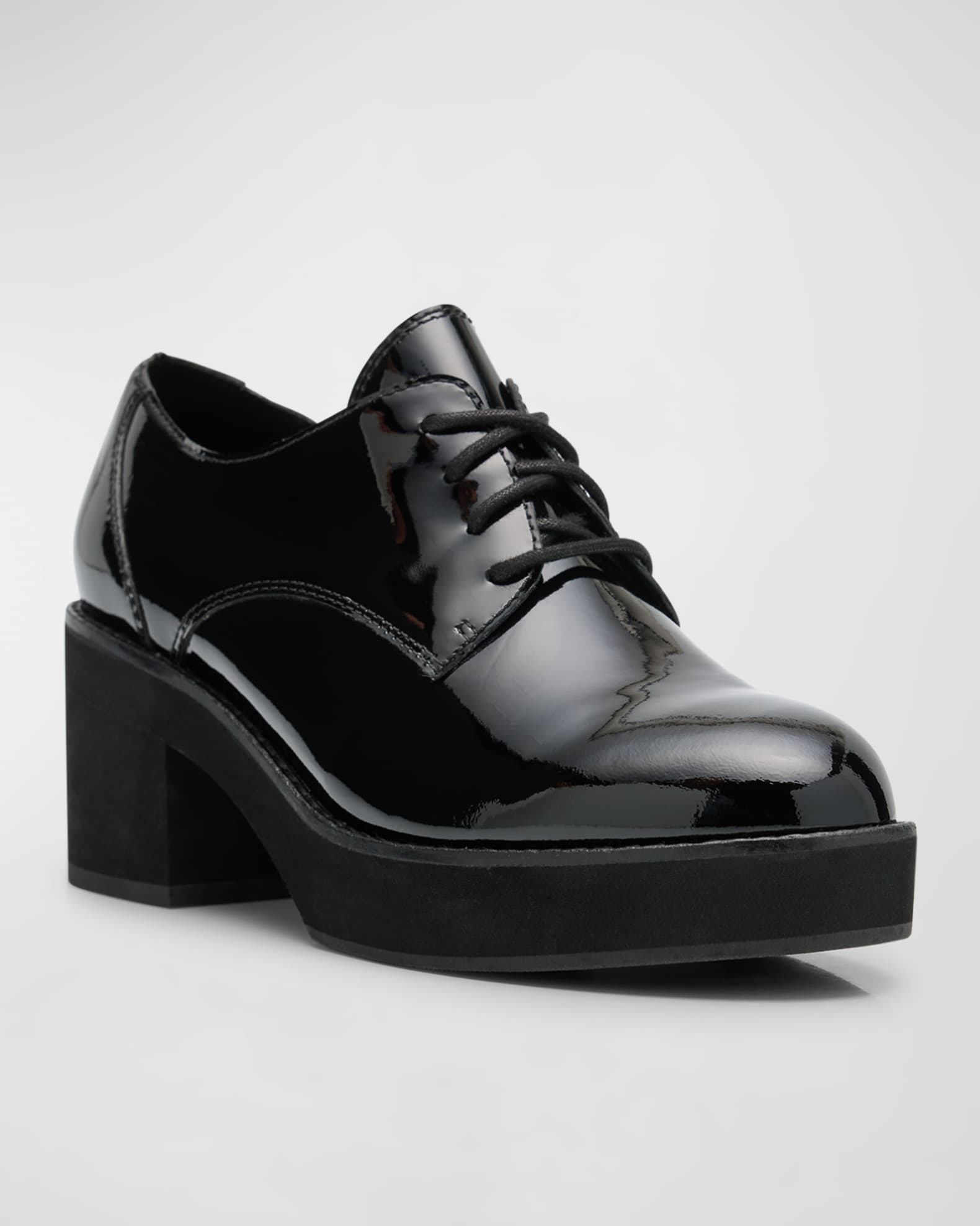 block heel oxfords
