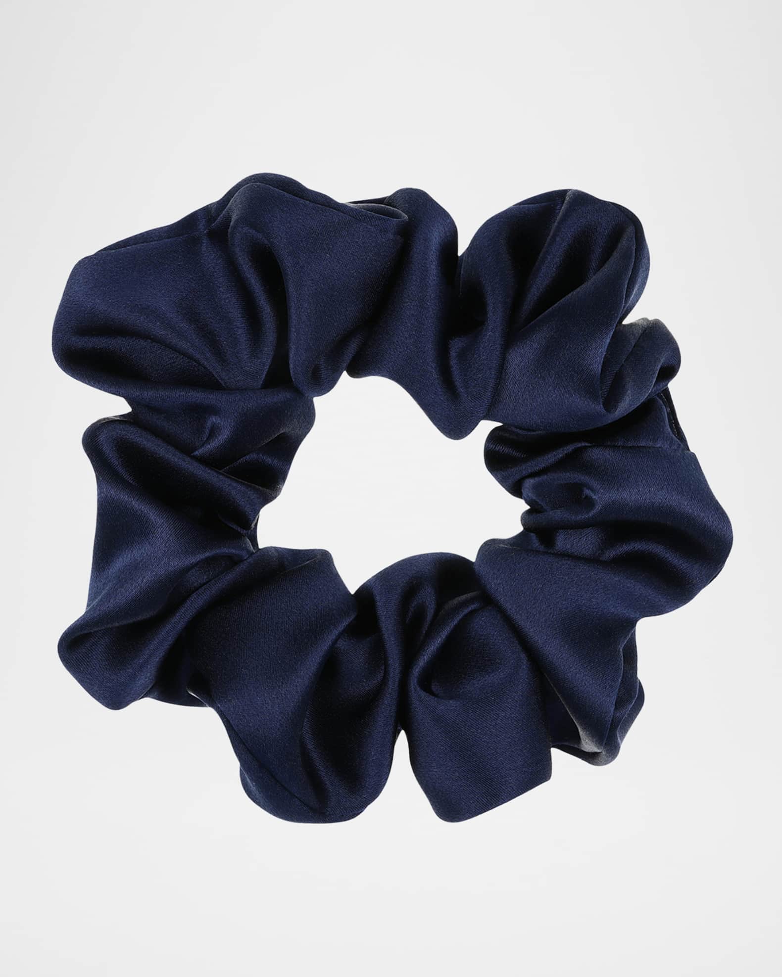 Medium Satin Scrunchie 0
