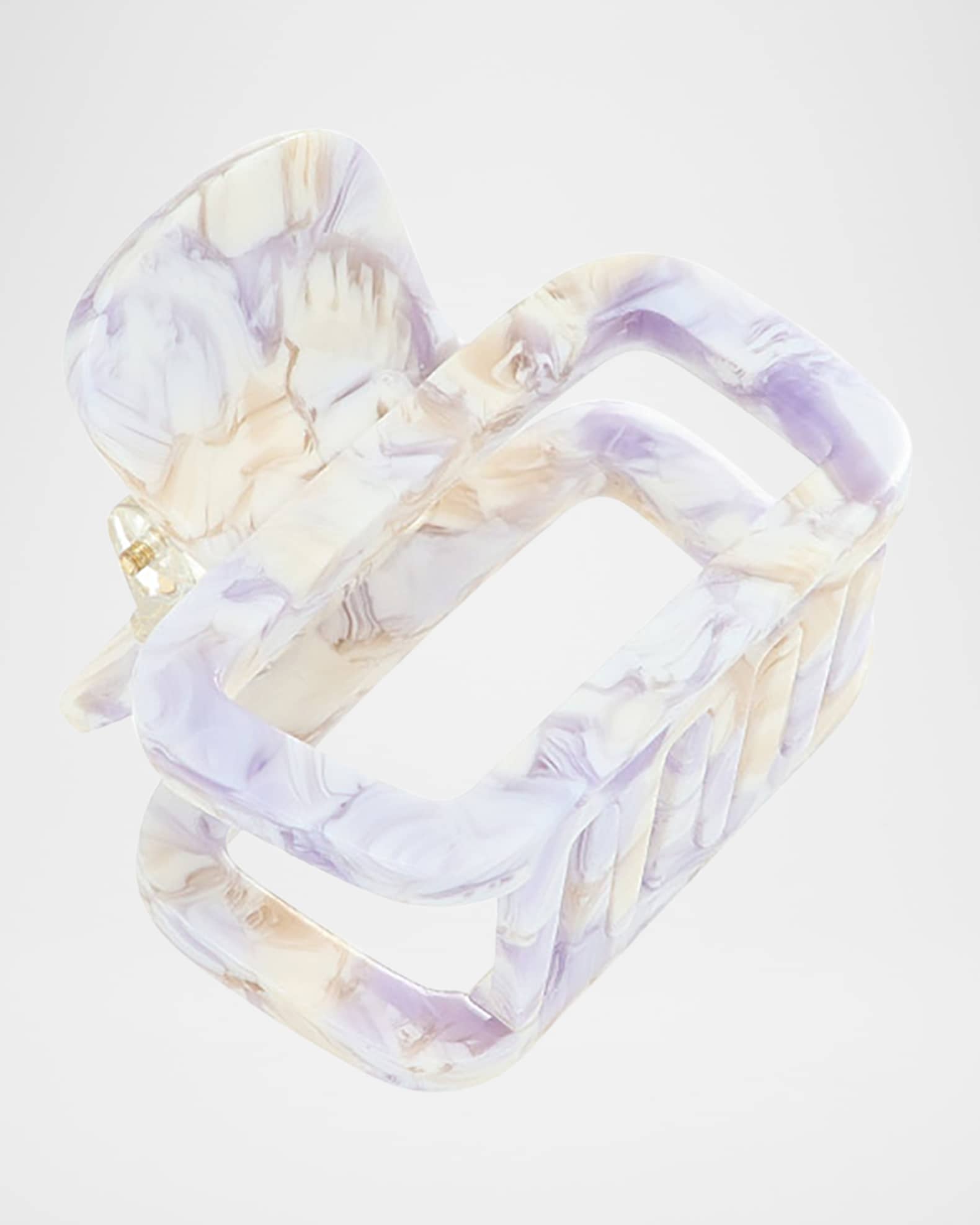 Opal Square Acetate Jaw Clip 0