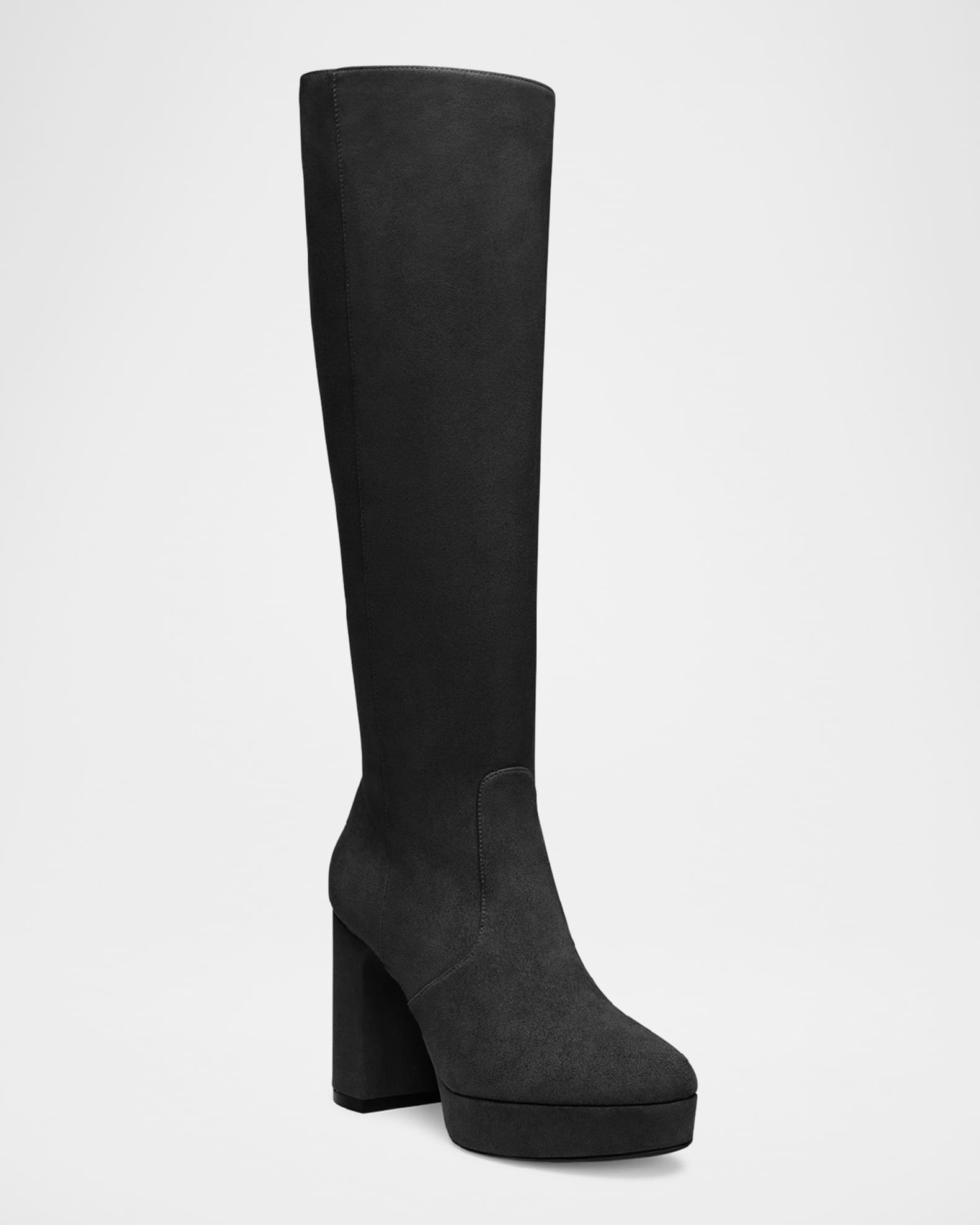 Dayna Suede Platform Boots 1