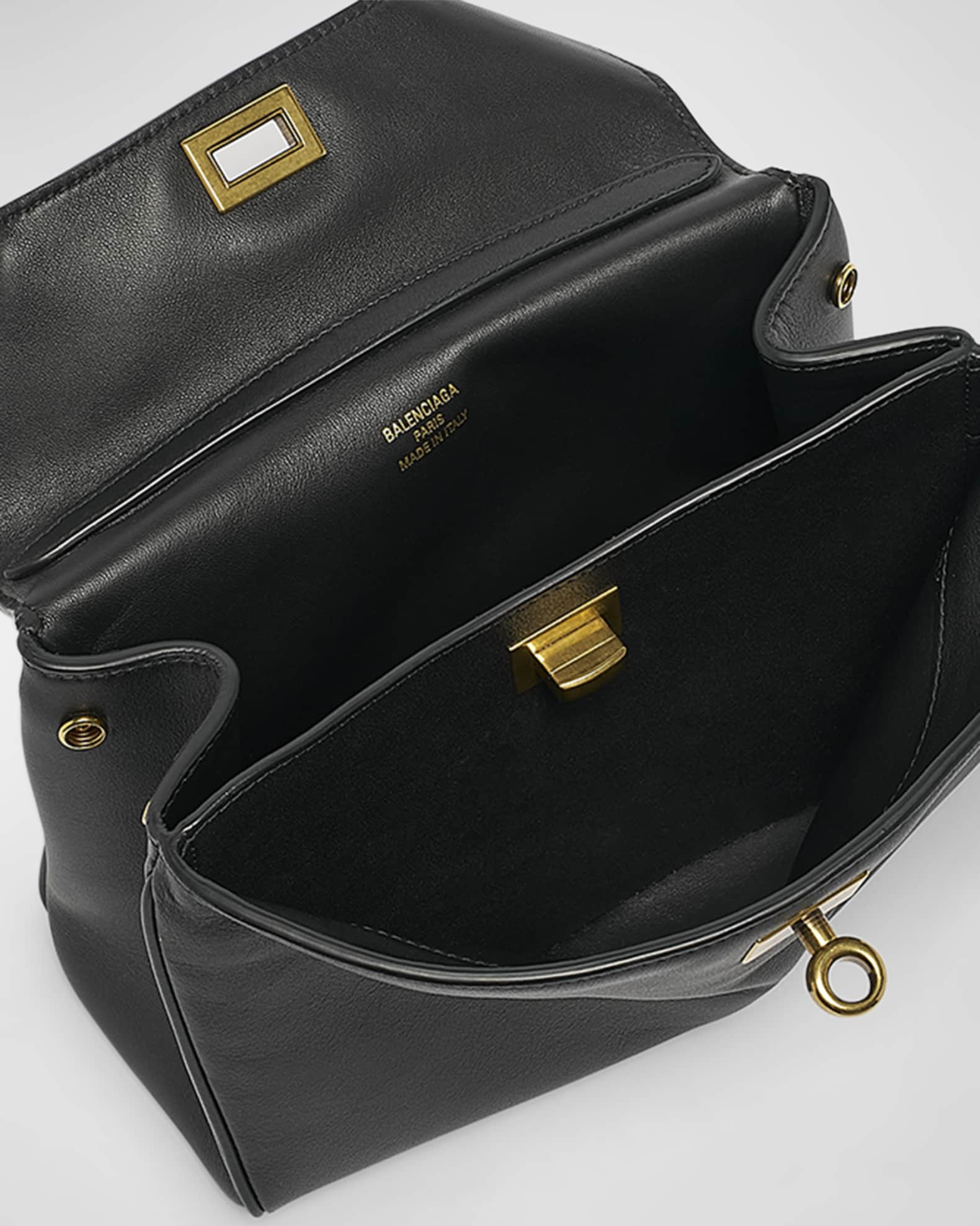 Rodeo Mini Leather Top-Handle Bag