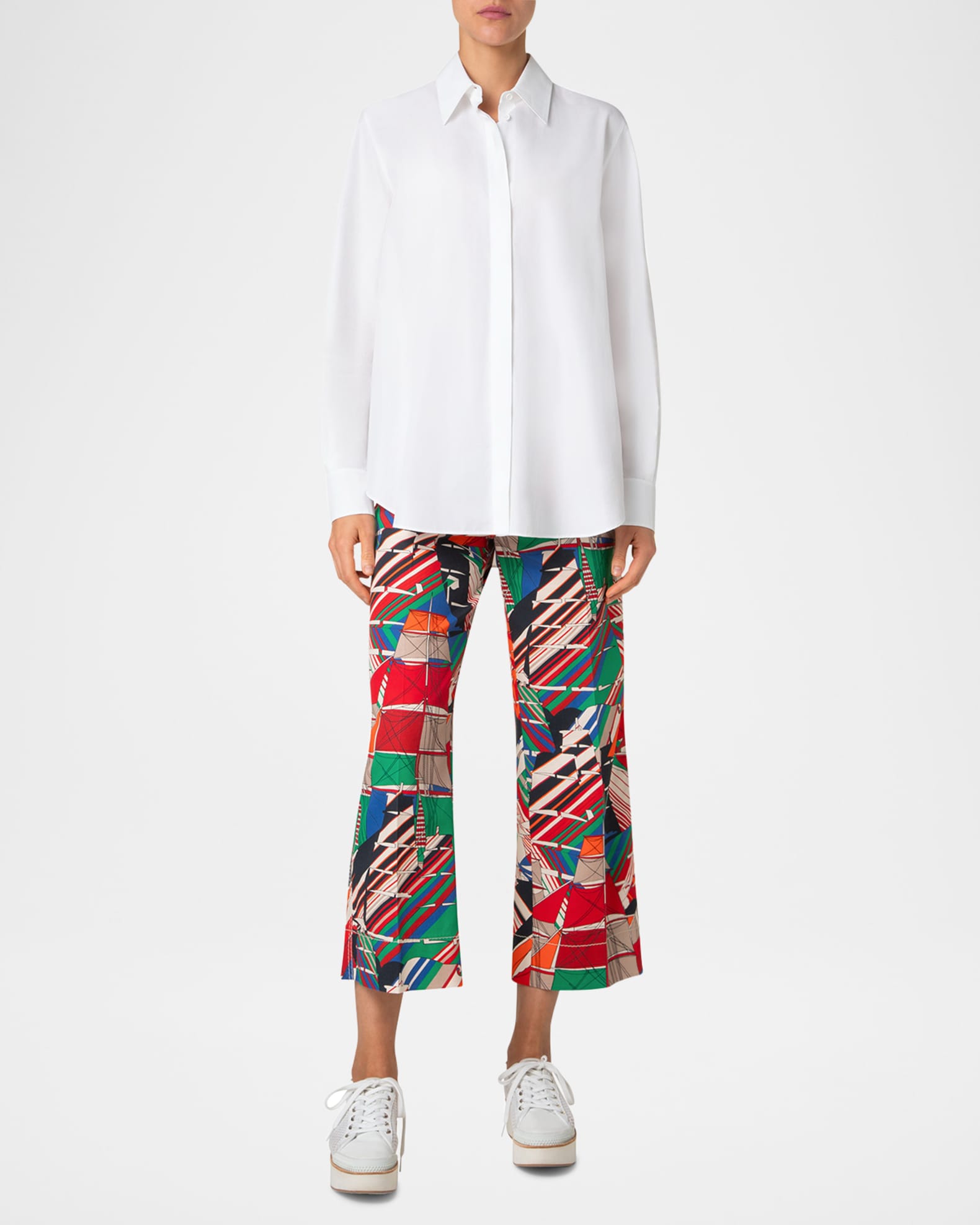 Tunic Cotton Poplin Blouse 1