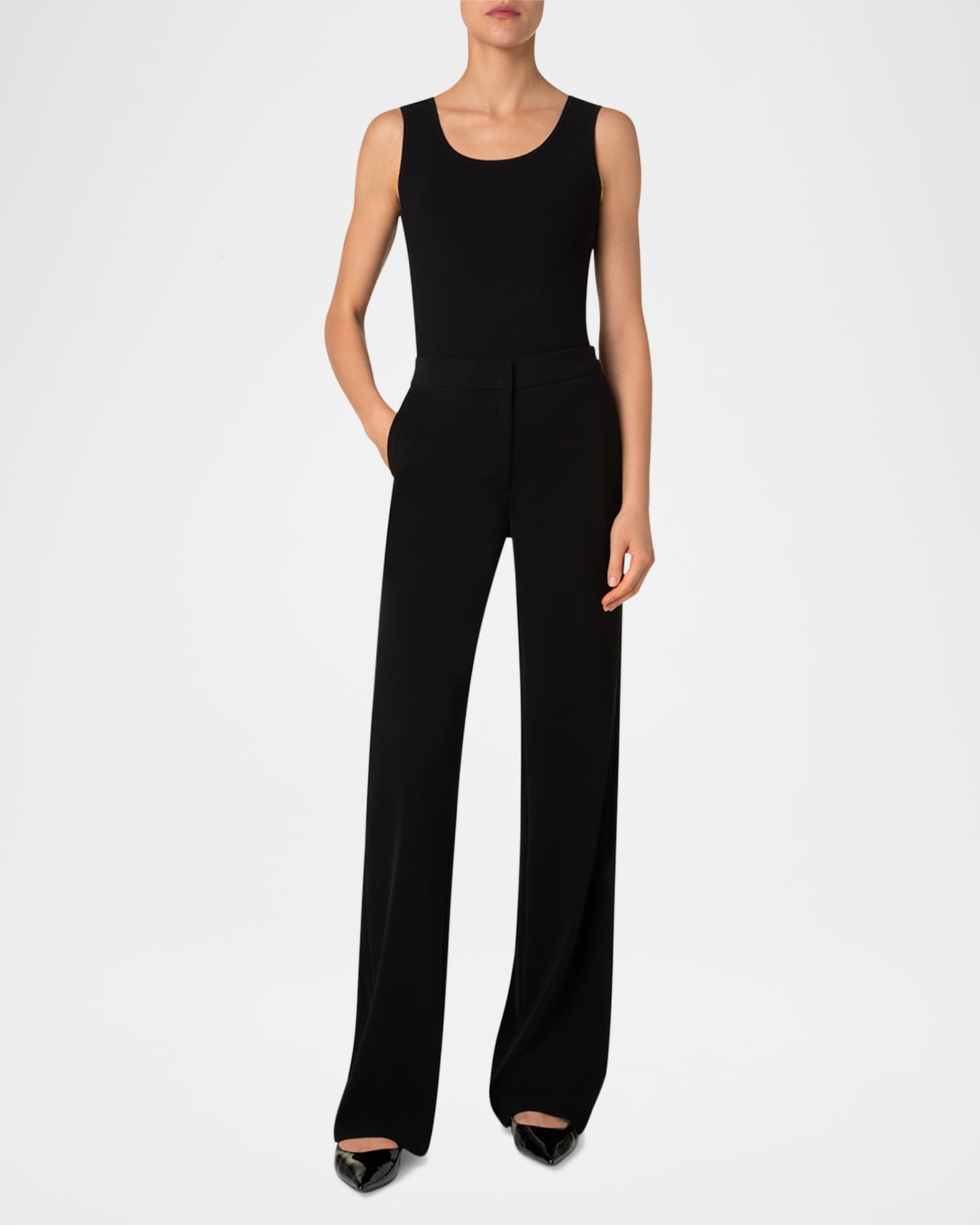 Knit Viscose-Blend Top 1