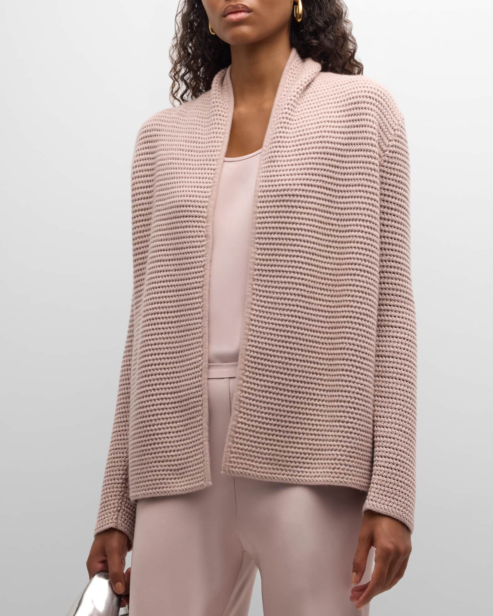 Silk cardigan womens on sale
