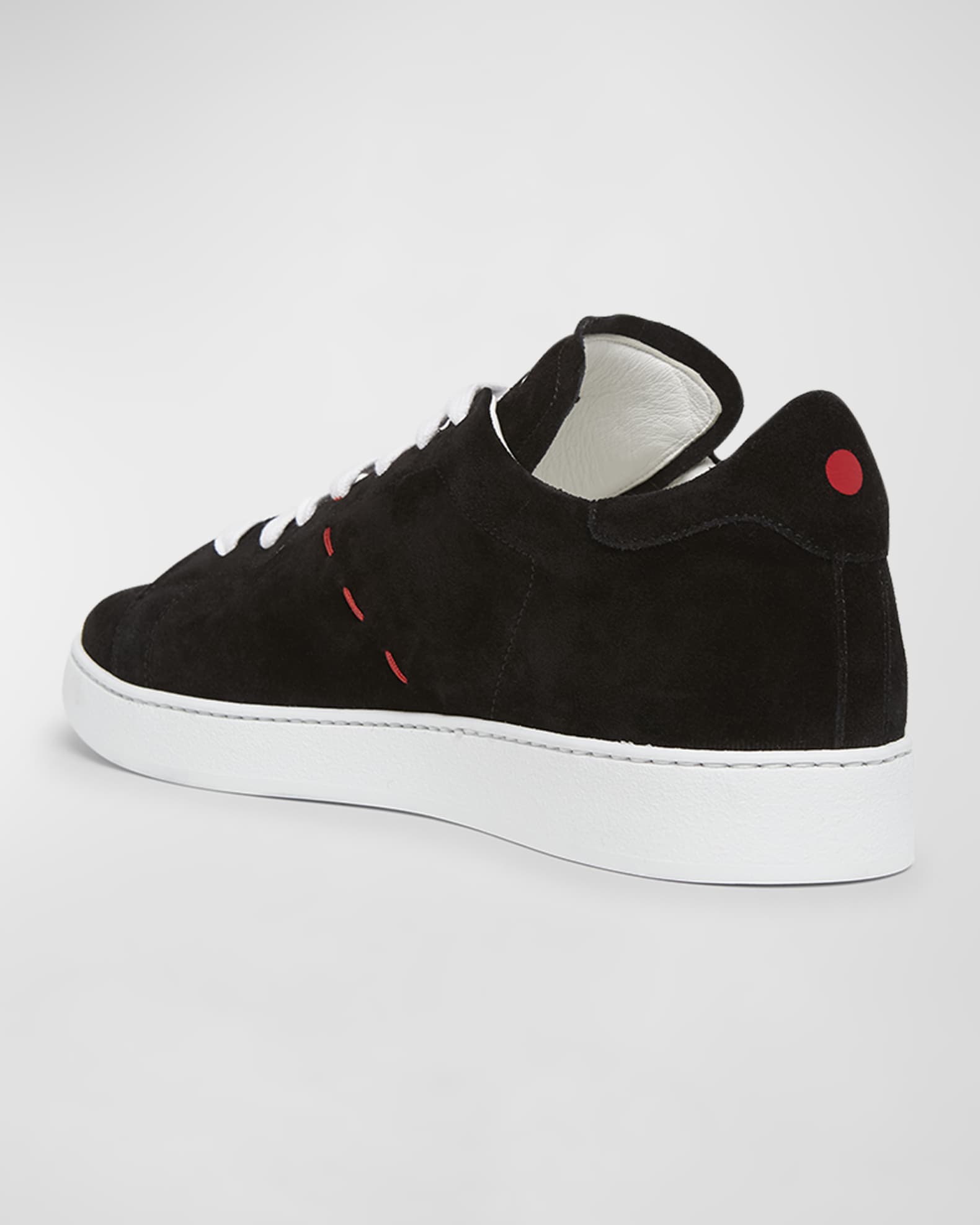 スニーカー Kiton SS25 Suede sneakers (USSA279N0120407 00B) Kiton Suede Sneakers | Blue | FARFETCH