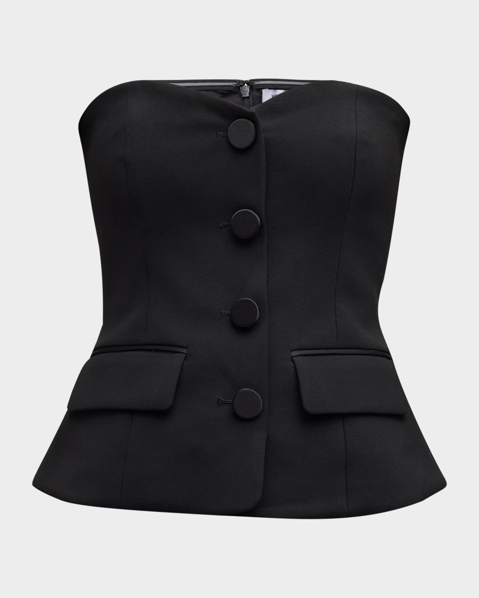 Arlette Fitted Bustier Top 0