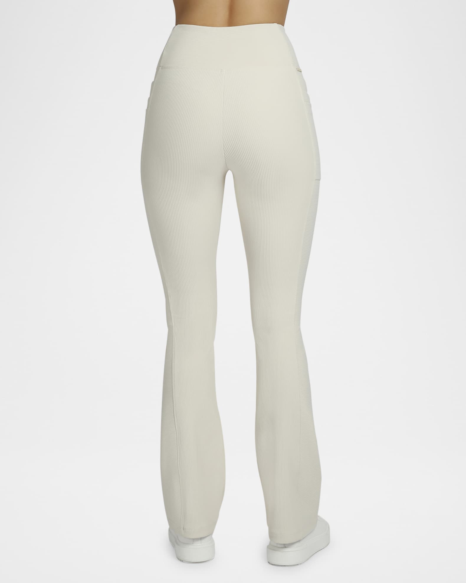 Directional Rib Bootcut Pants 1