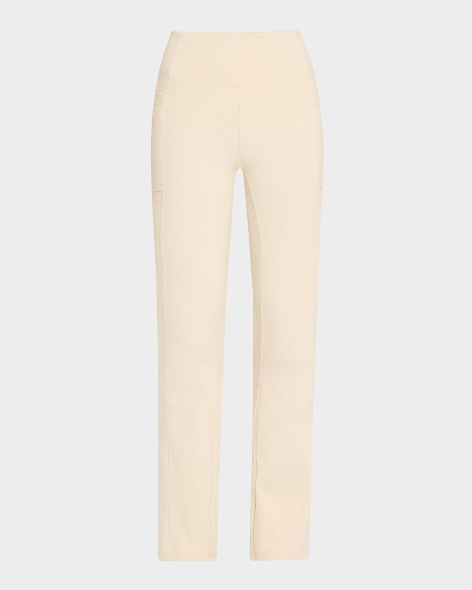 Directional Rib Bootcut Pants 0