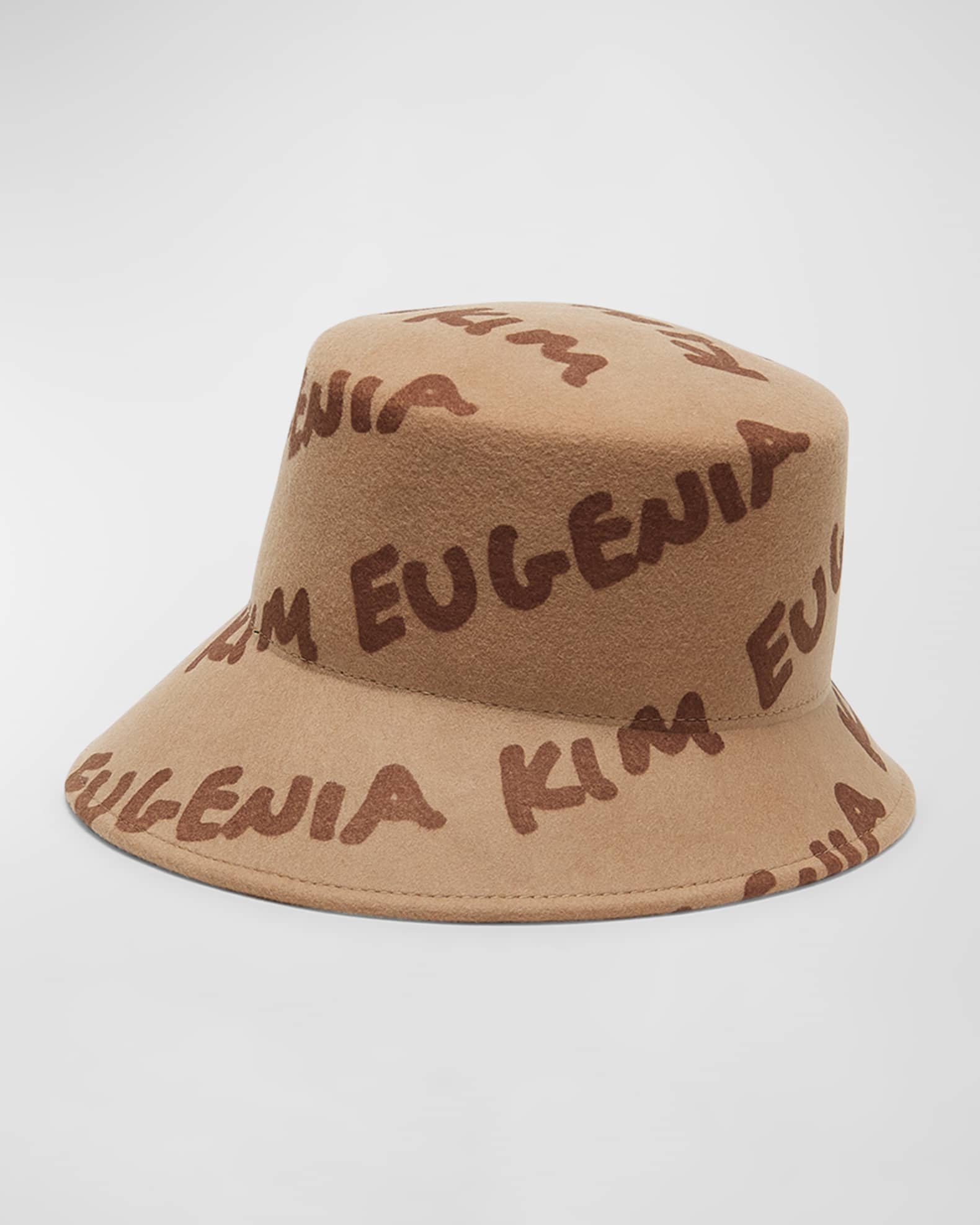 Ruby Wool Felt Bucket Hat  1