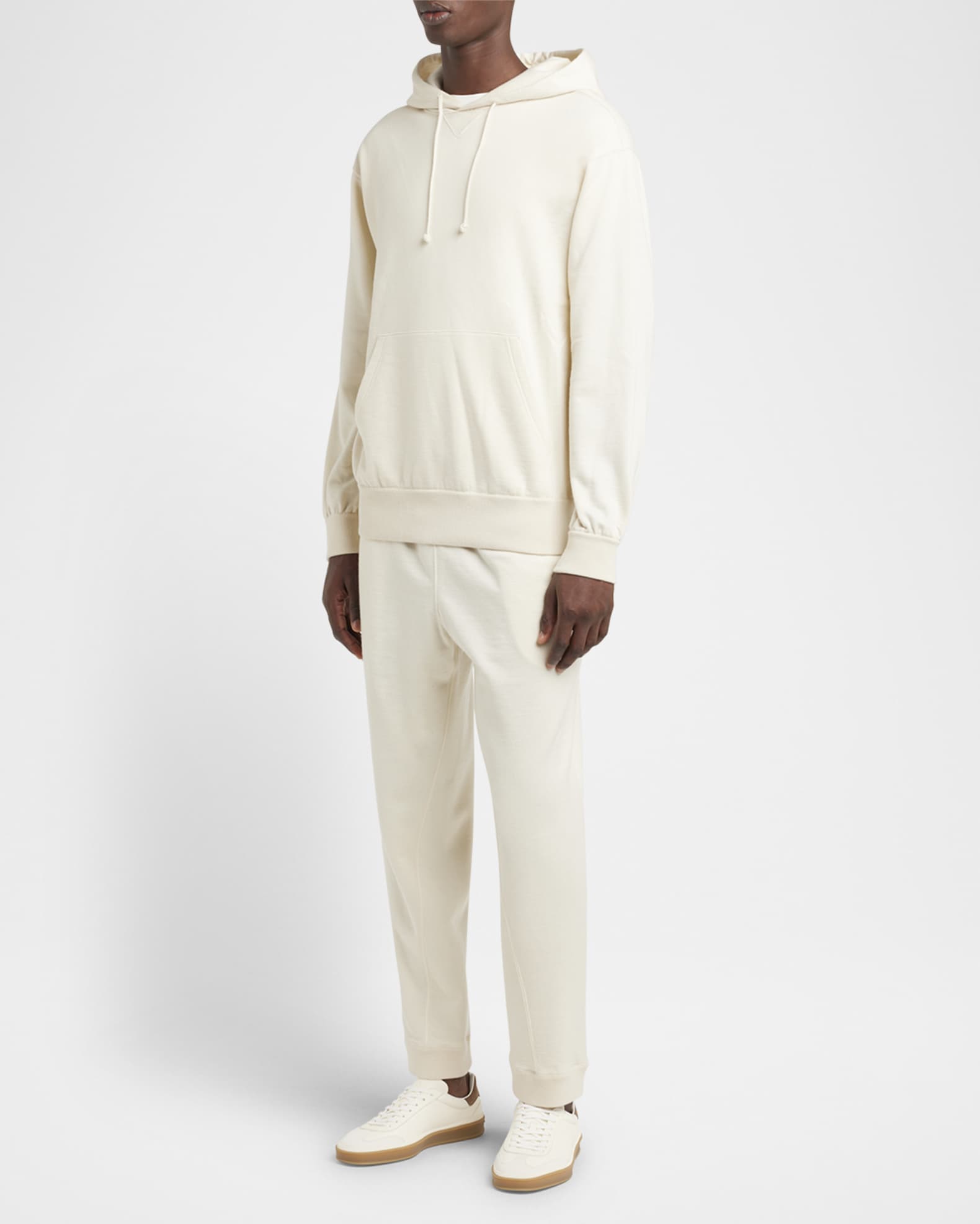 Men's Cocooning Cashmere Fleece Hoodie 1
