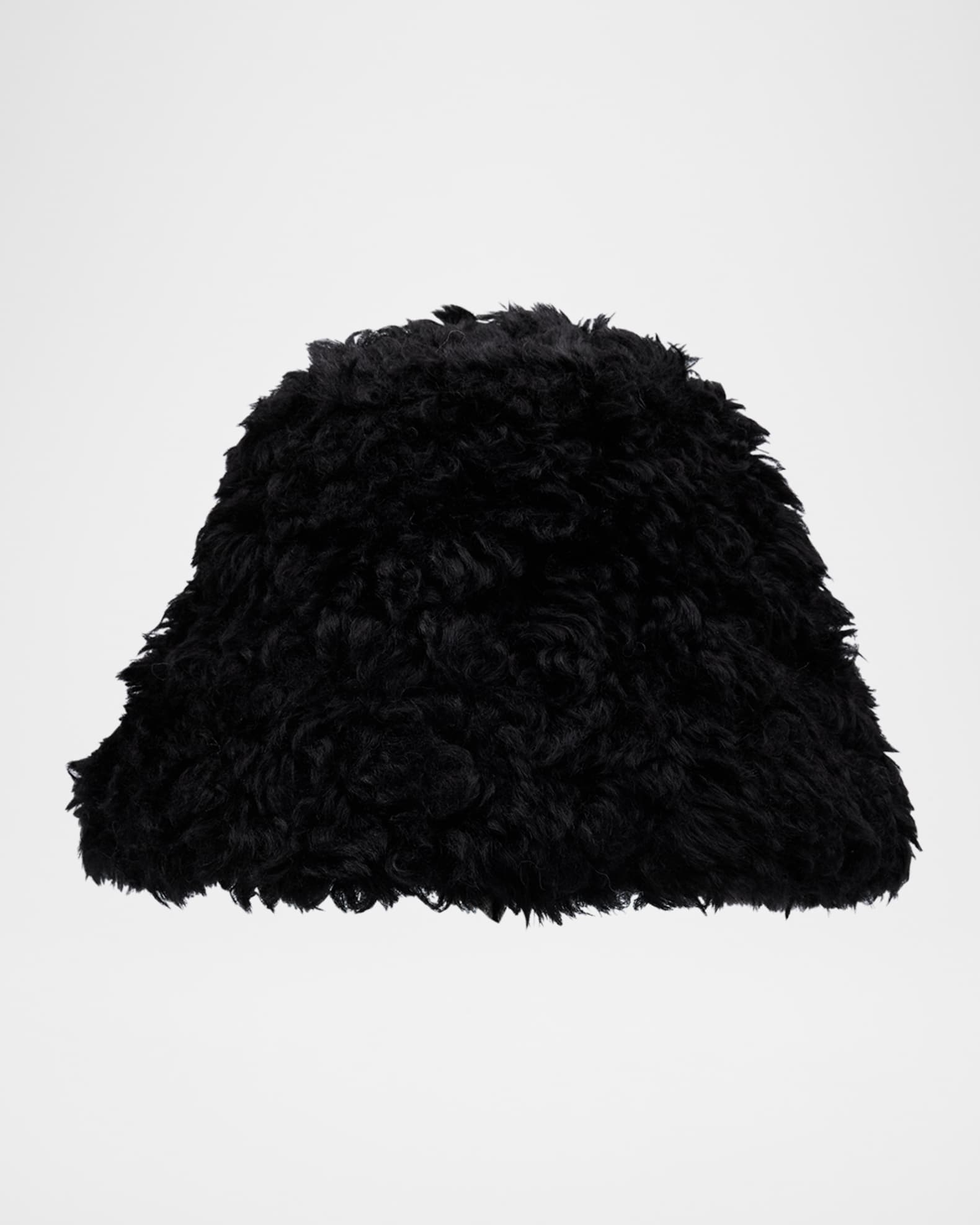 The Curly Faux Fur Bucket Hat