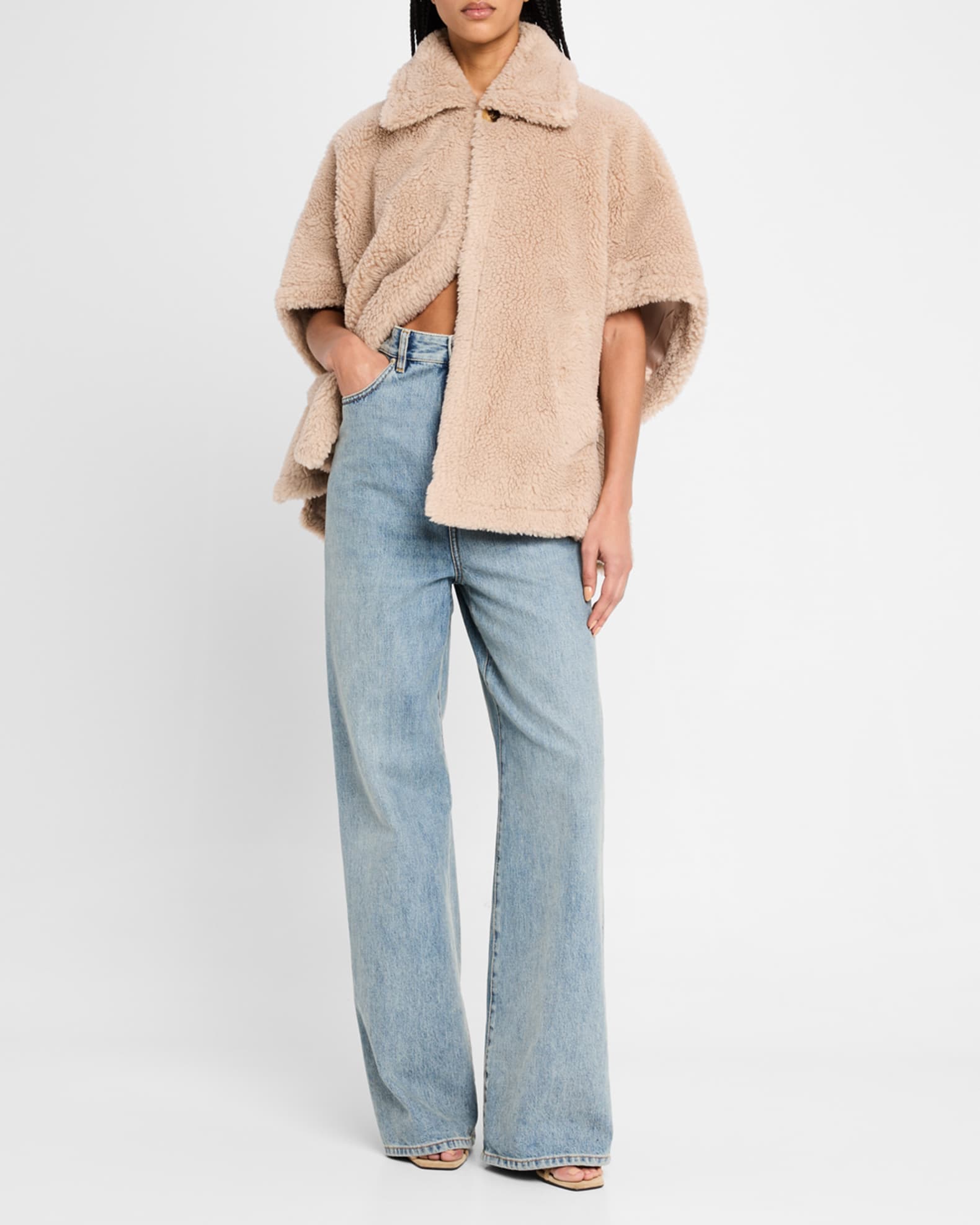 Teddy Faux Fur Jacket  1