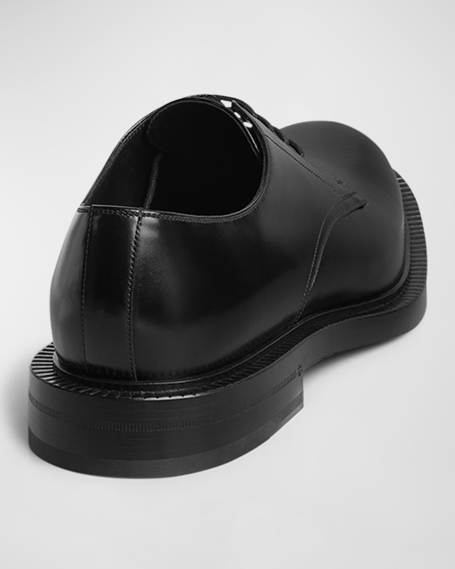 Gucci Men's Henry Leather Lace-Up Shoes | Neiman Marcus