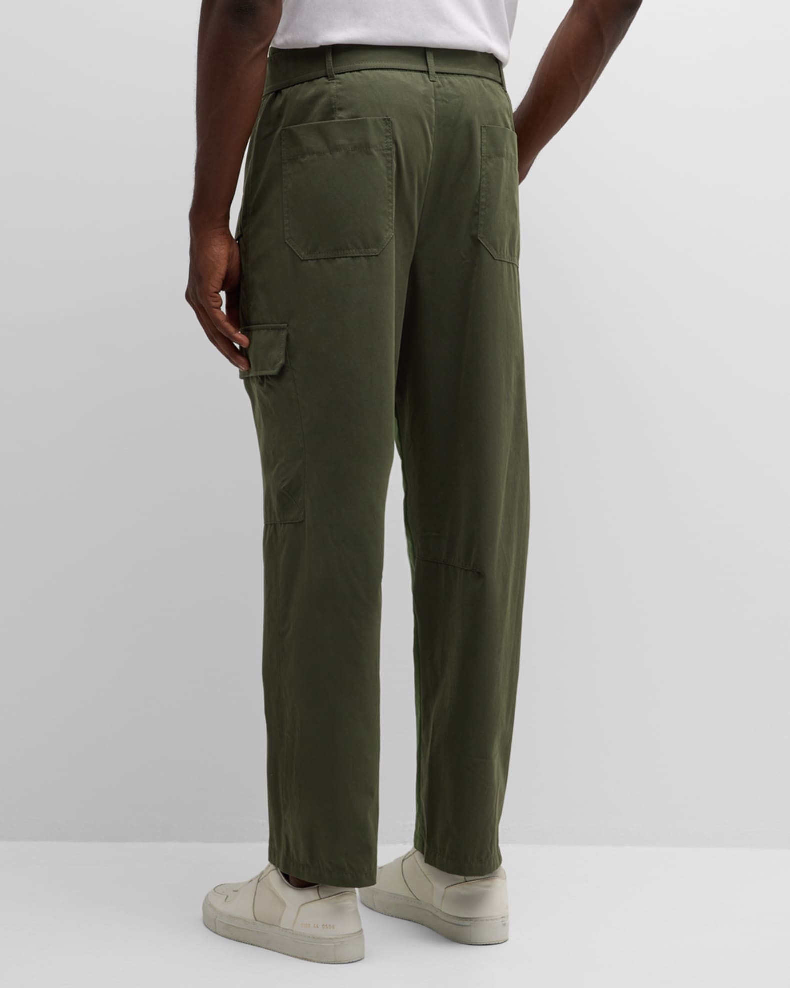 SIMKHAI Men's James Bicolor Cargo Pants Neiman Marcus