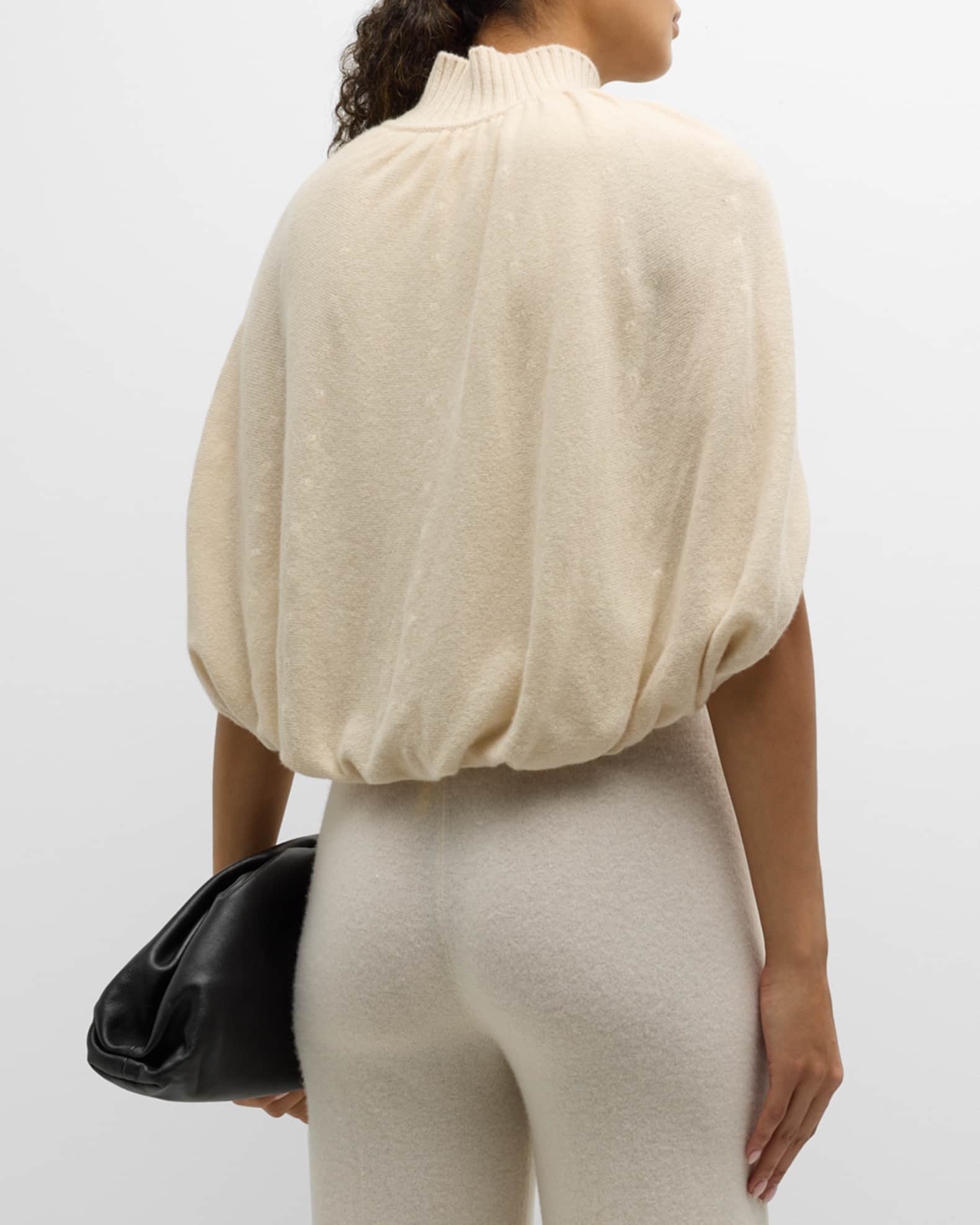 SIMKHAI Maple Wool & Cashmere Sleeveless Turtleneck Top main image 0