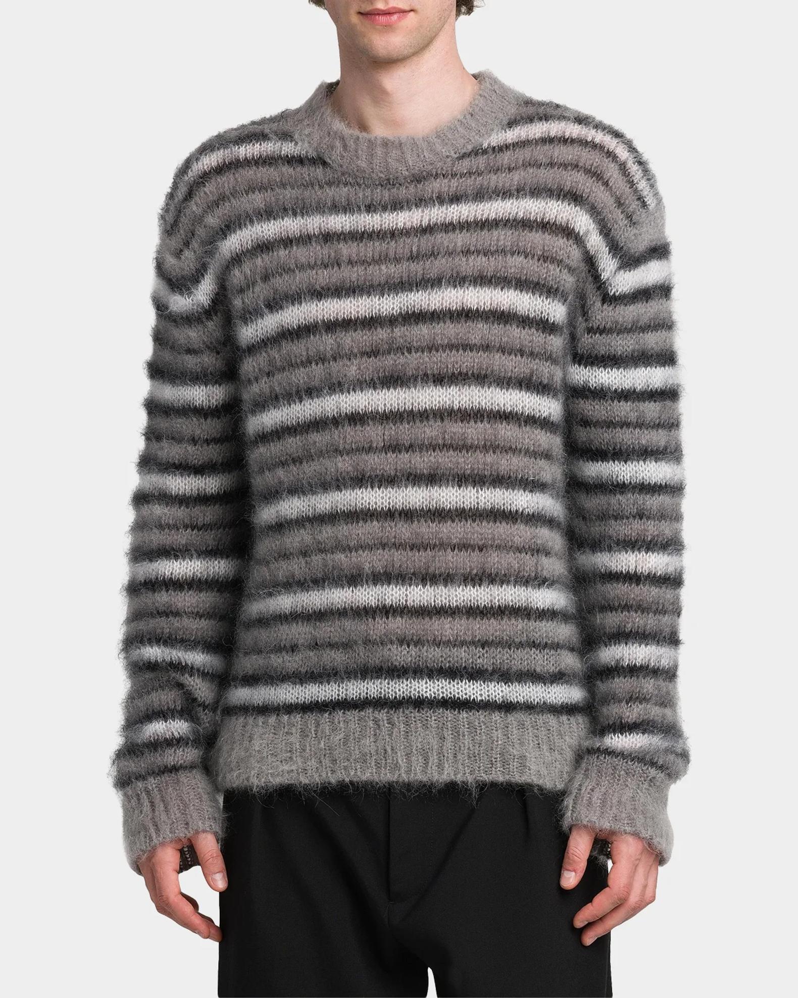 トップス MARNI Mohair Knit Marni Men's Mohair Striped Sweater | Neiman Marcus