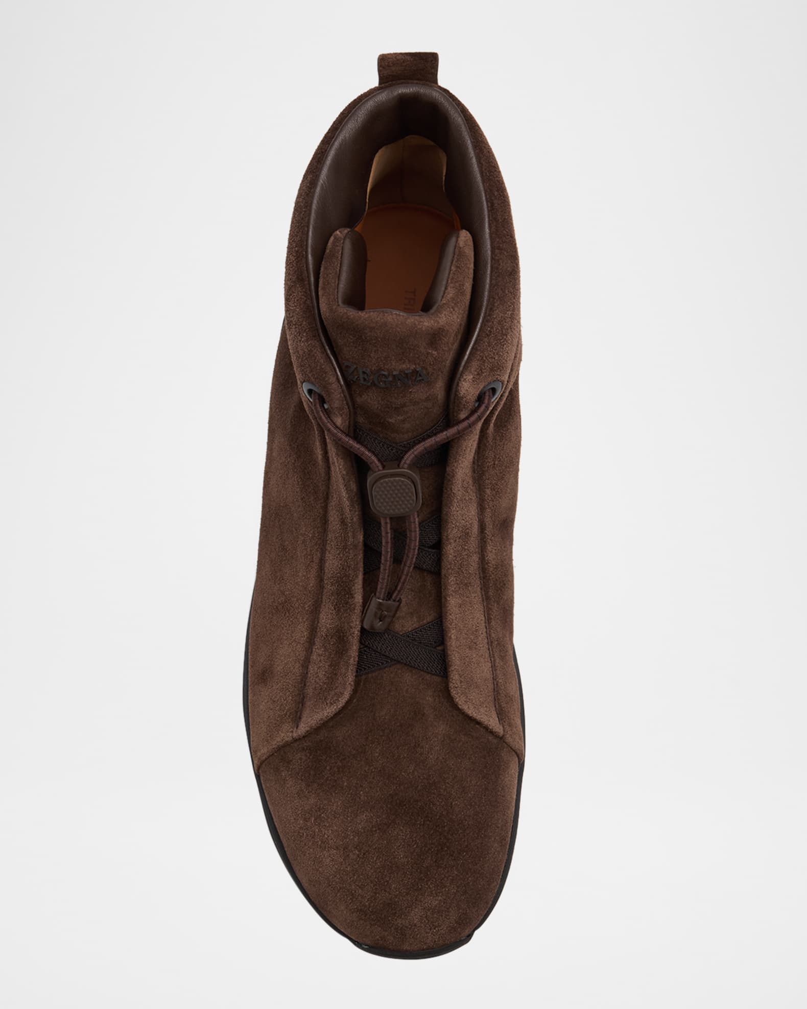 送料関税込★Zegna★Triple Stitch Vetta スエードスニーカー ZEGNA Men's Triple Stitch™ Vetta Suede Boots | Neiman Marcus