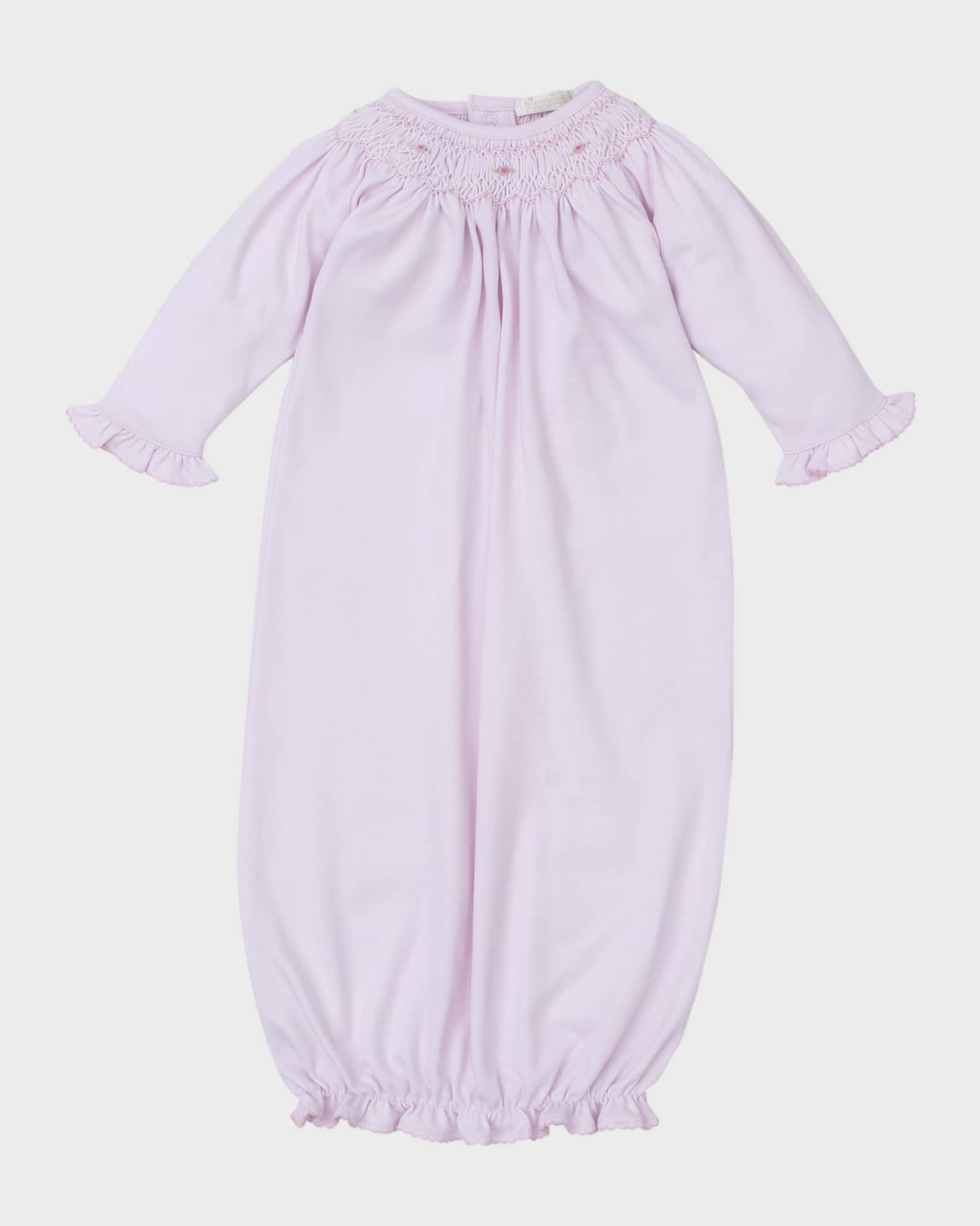 Girl's CLB Hand Smocked Sleep Sack, Size Newborn-S 0