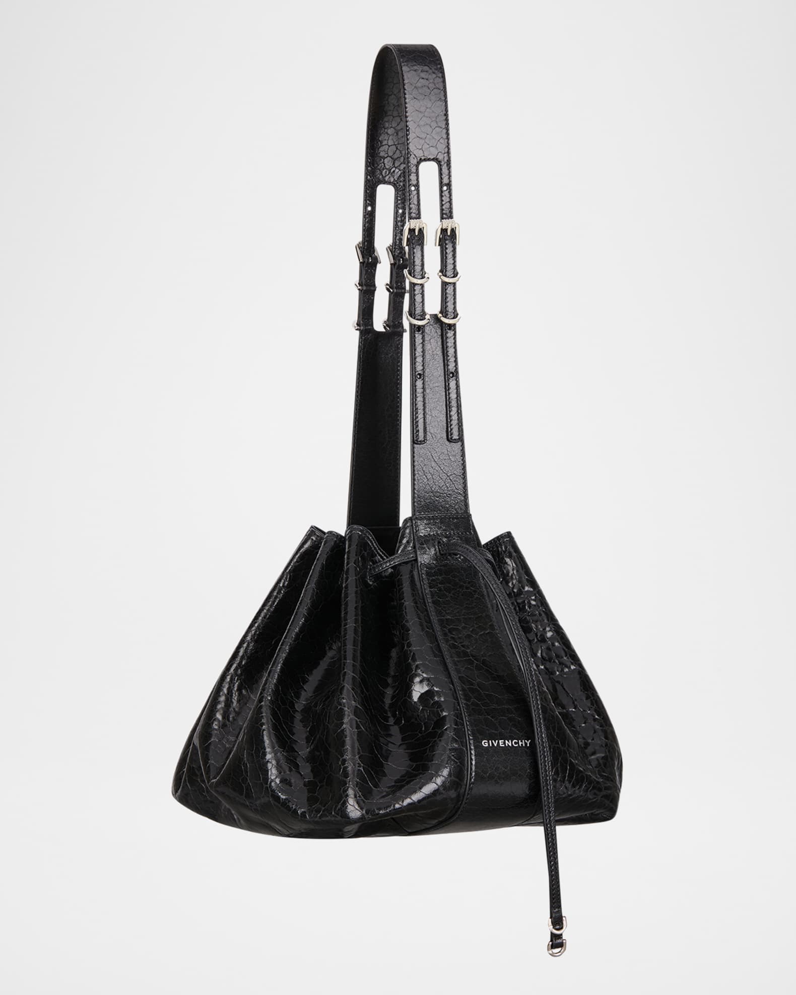 【限定特価】 Givenchy Pumpkin Medium Shoulder Bag in Embossed Leather バッグ
