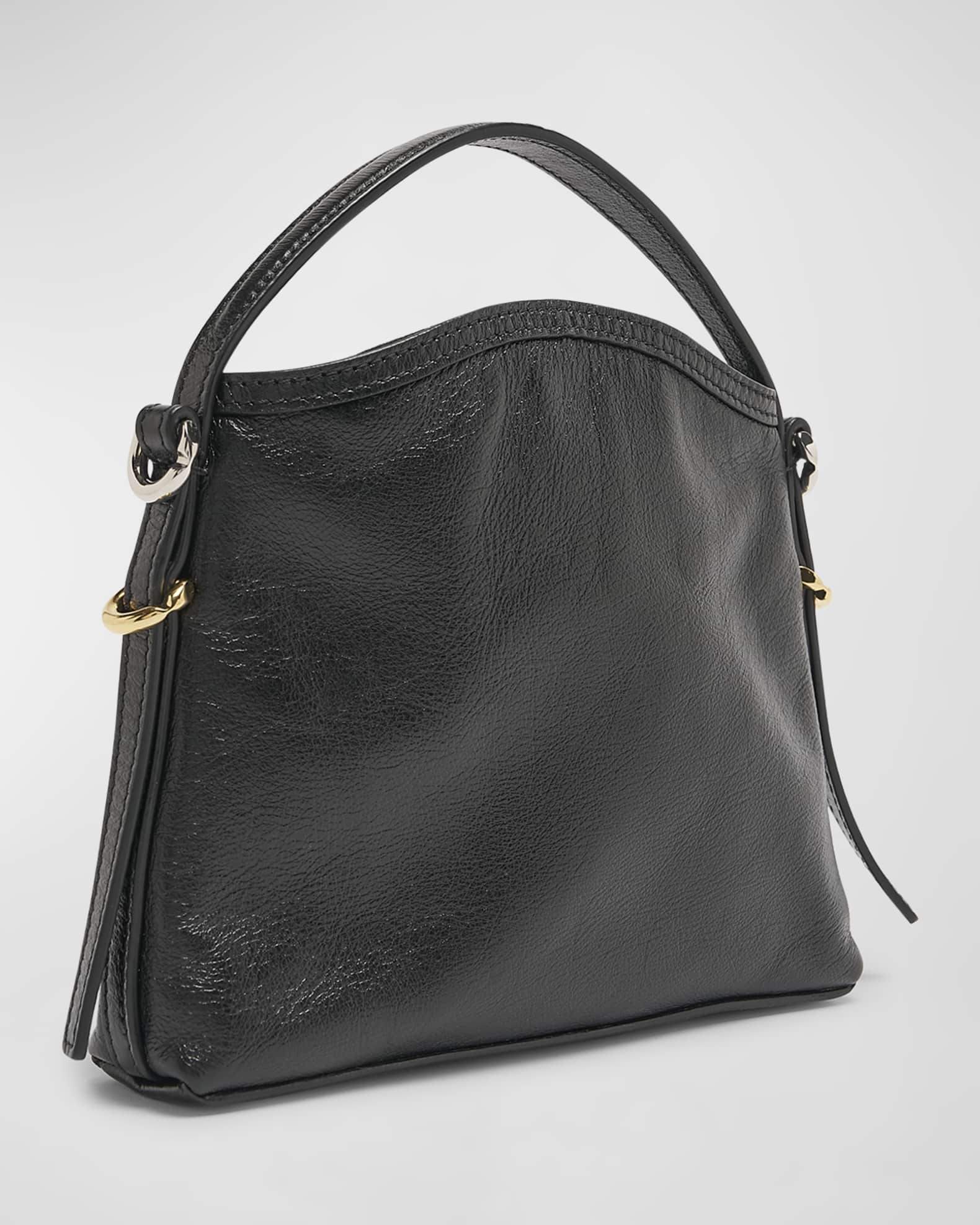 ショルダーバッグ・ポシェット GIVENCHY VOYOU NANO LEATHER SHOULDER BAG Voyou Nano leather shoulder bag in black - Givenchy | Mytheresa