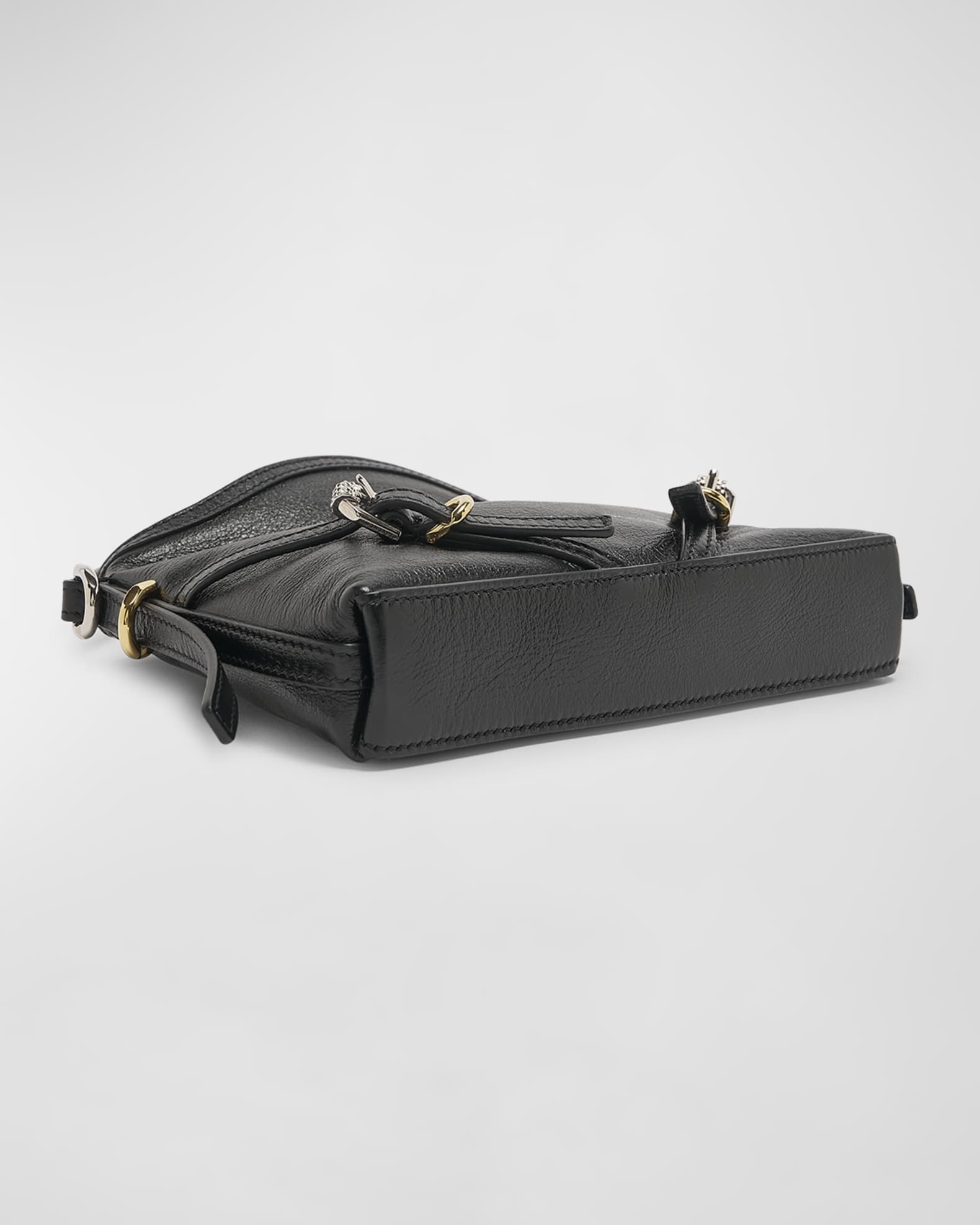 Voyou Nano Bag in Leather 1
