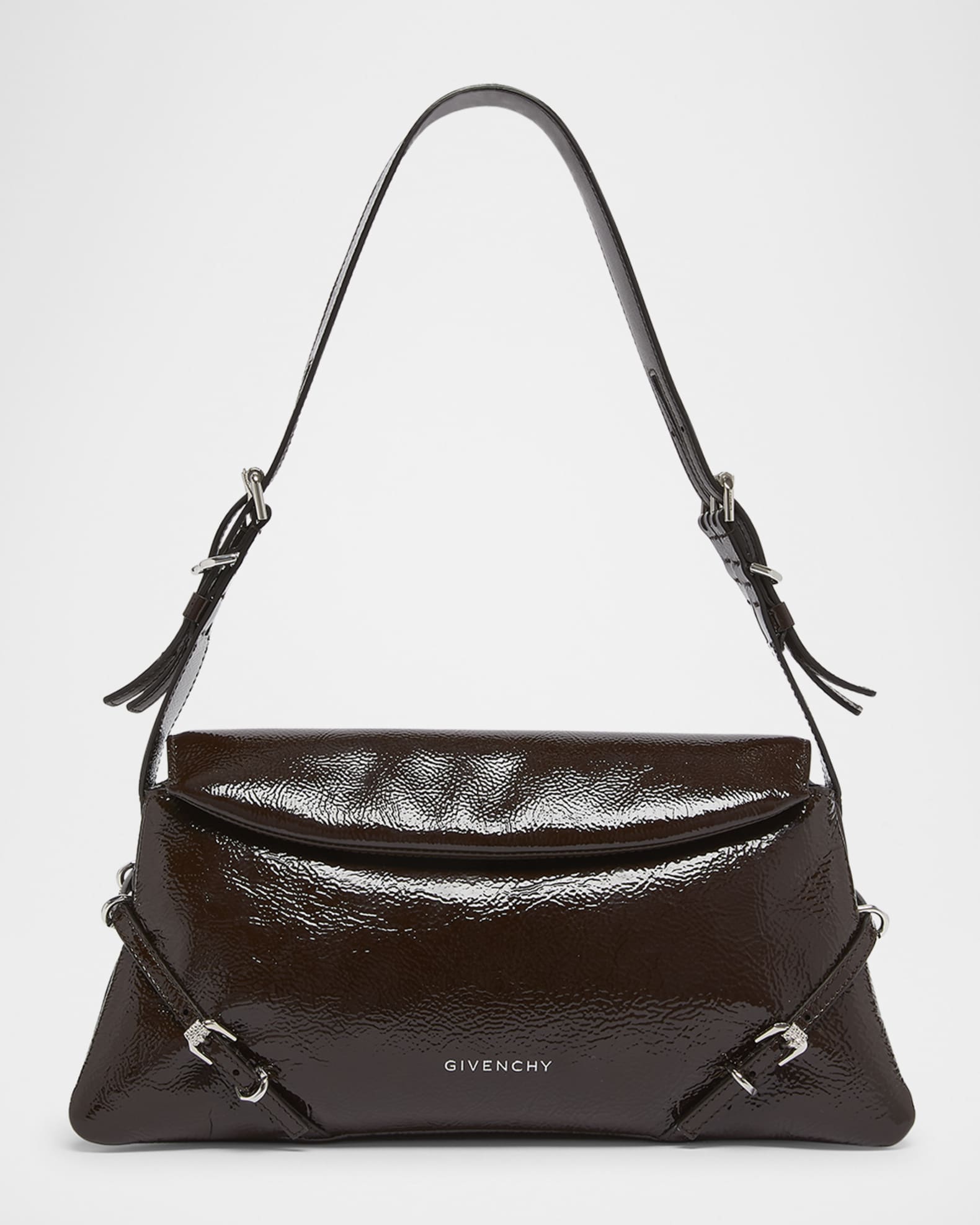 Voyou Small Shoulder Bag in Leather 0