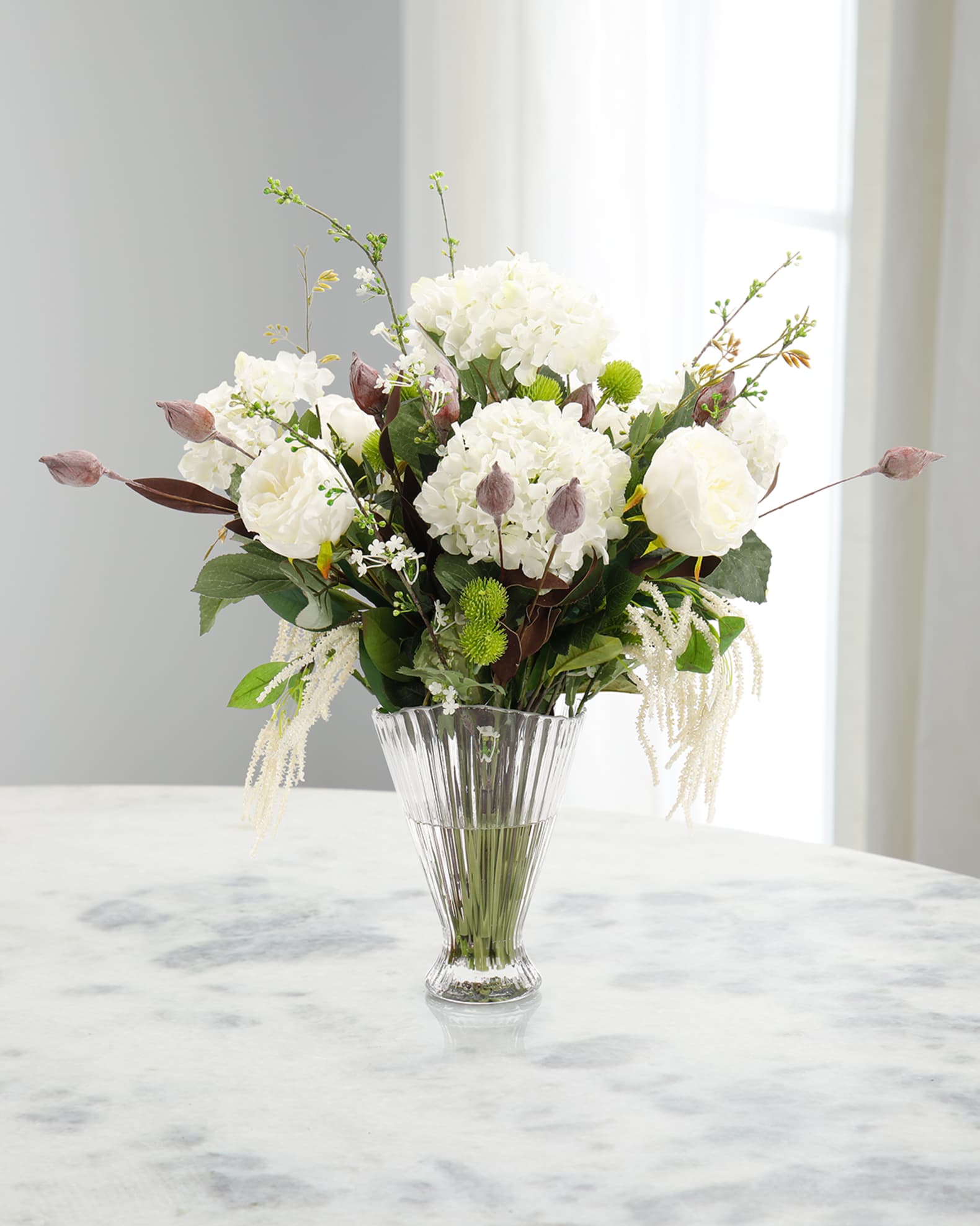 JohnRichard Collection Moon Shadows 23" Faux Floral Arrangement in