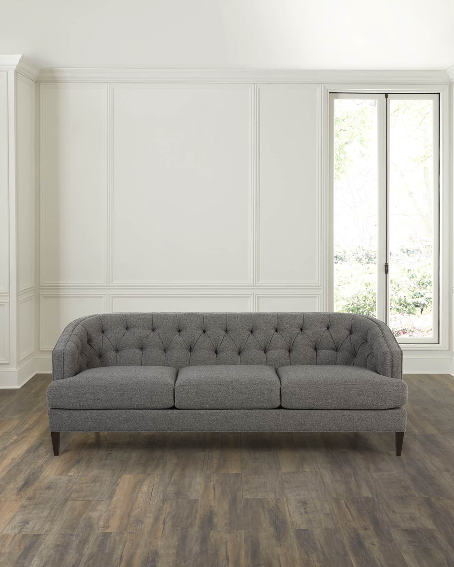 Ceder Tufted-Back Sofa, 88" 0