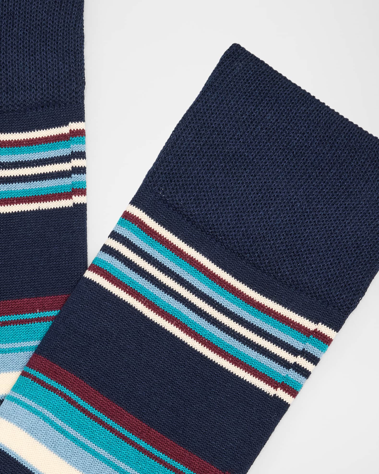 Men's Howard Stripe Crew Socks 1