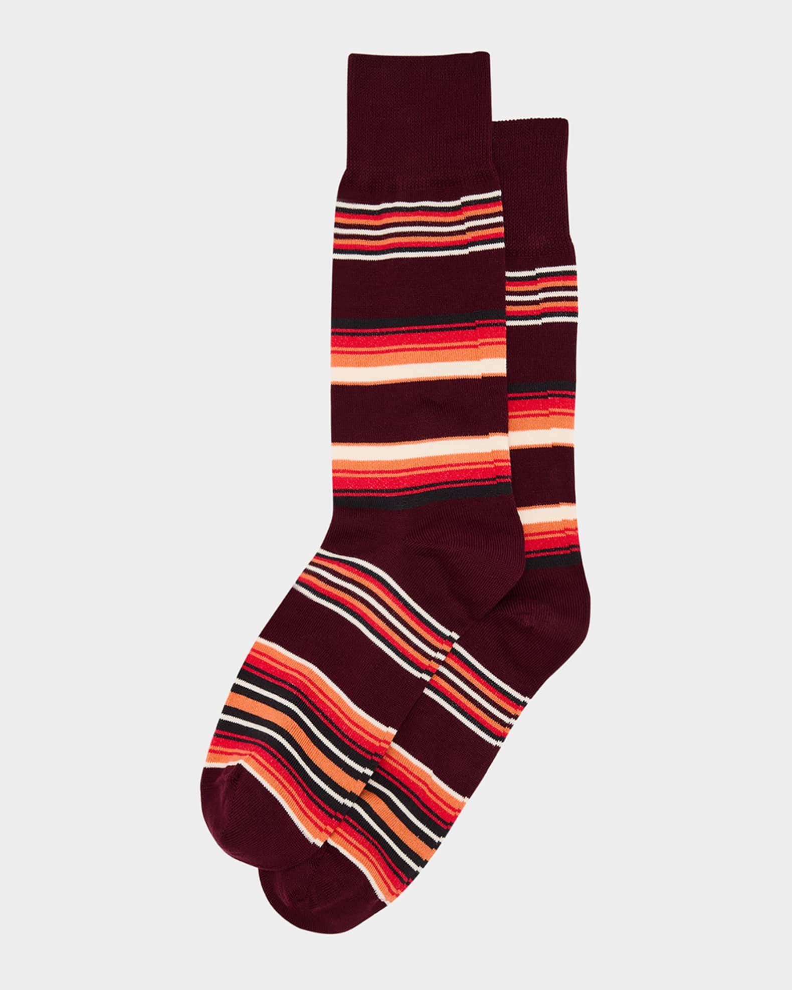 Men's Howard Stripe Crew Socks 0