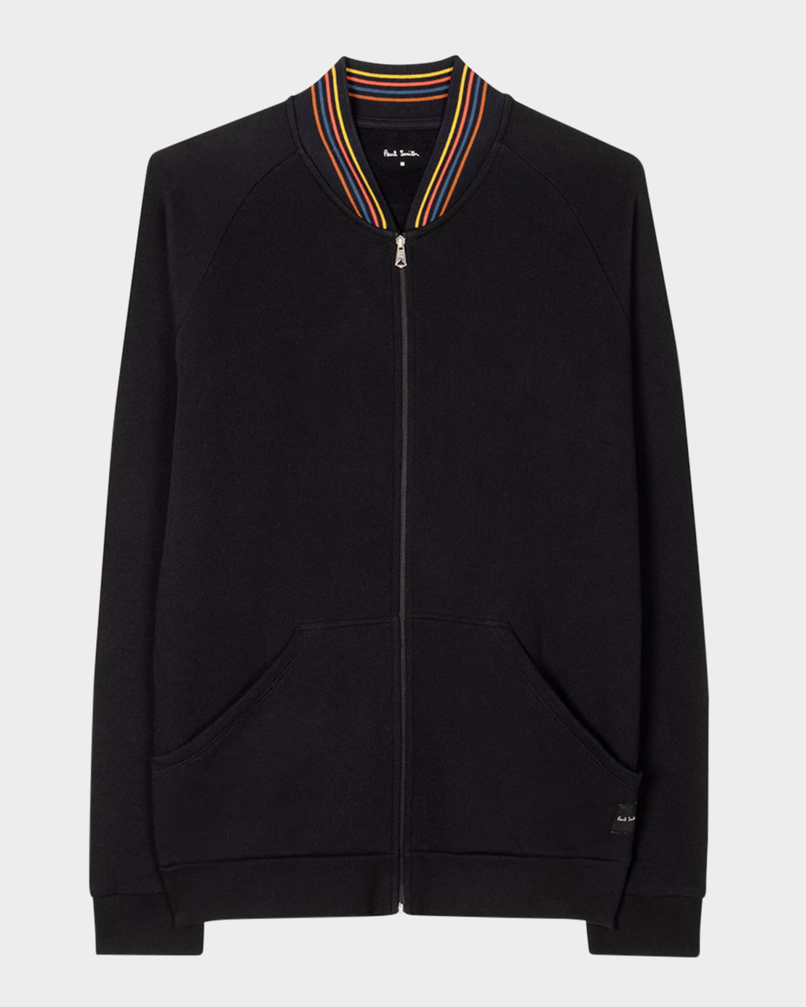 Paul Smith Men s Artist Rib Stripe Collar Bomber Jacket Neiman Marcus
