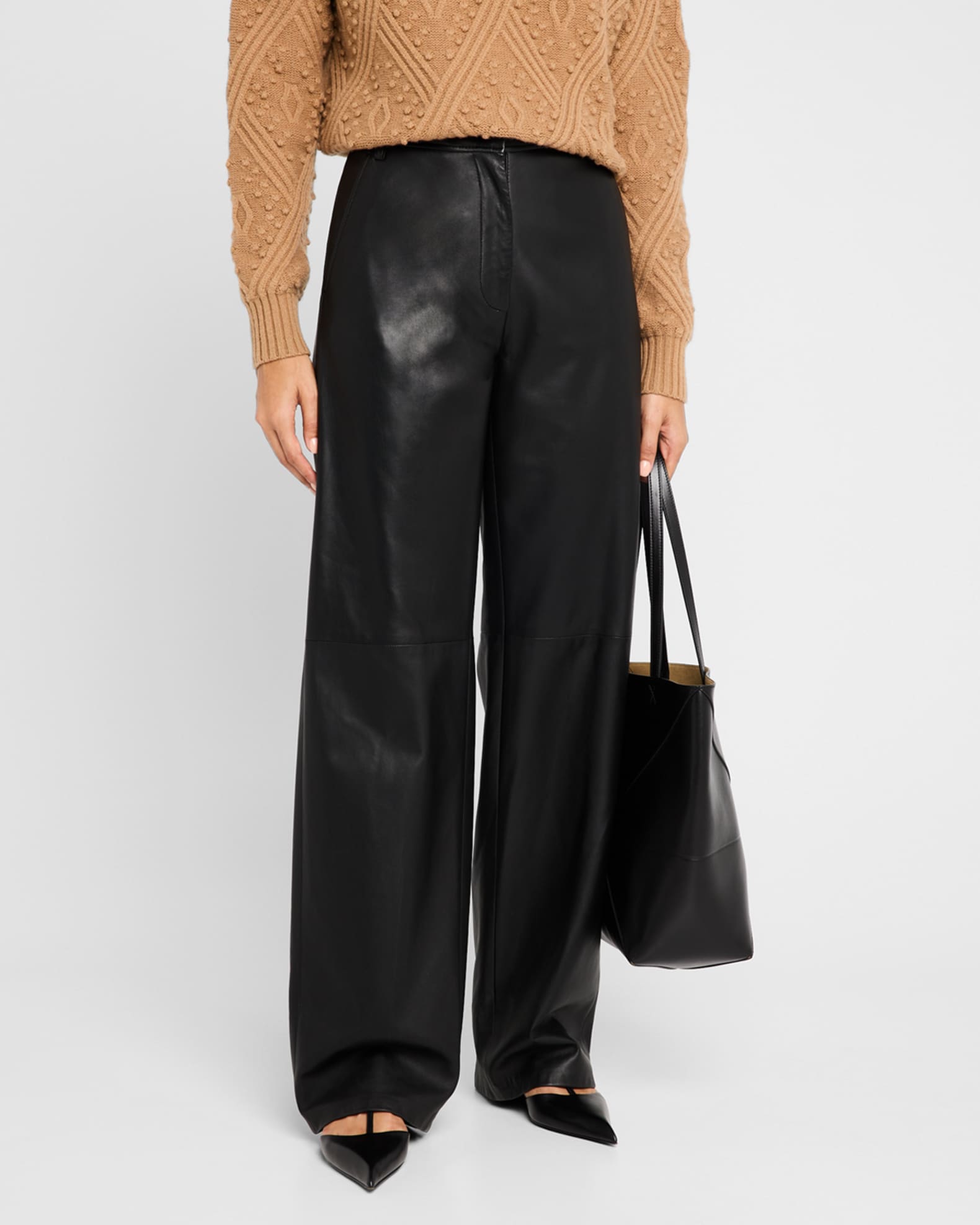 Leather pants neiman marcus sales