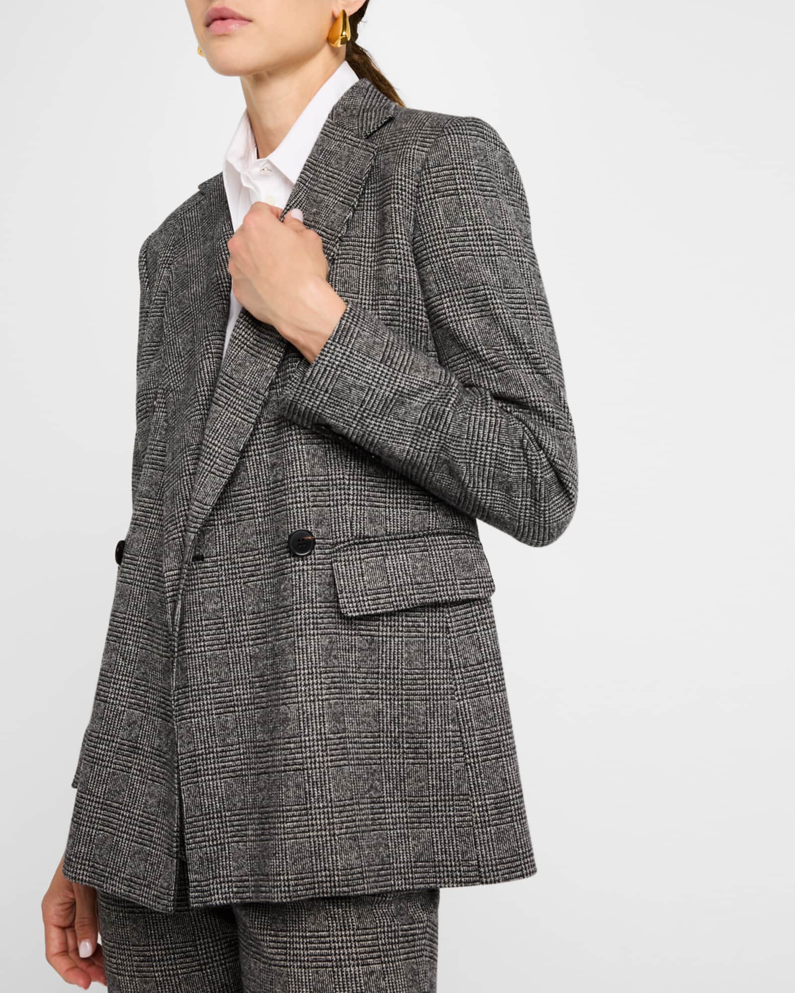 Bcbg plaid blazer new arrivals