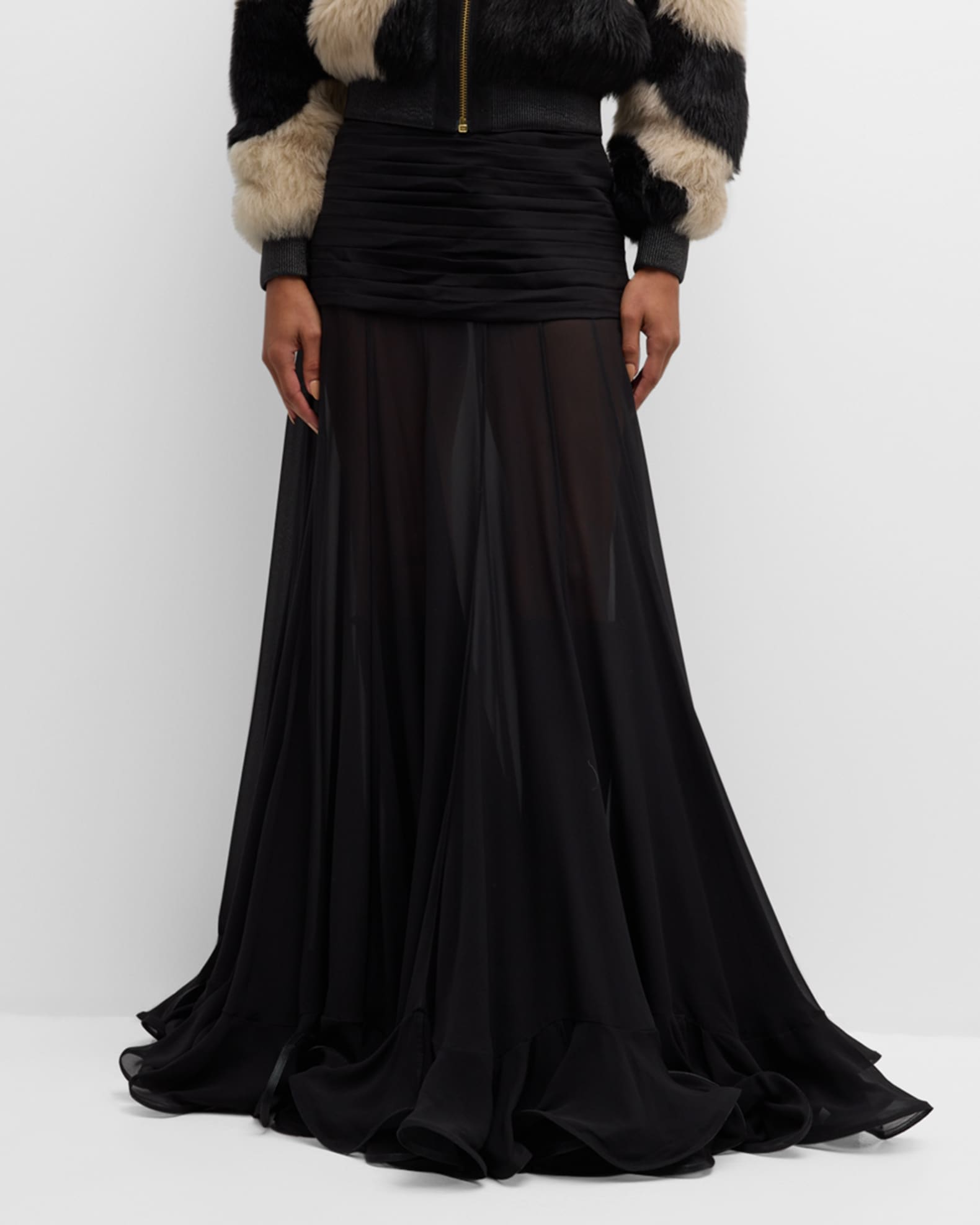 Zimmermann black skirt outlet