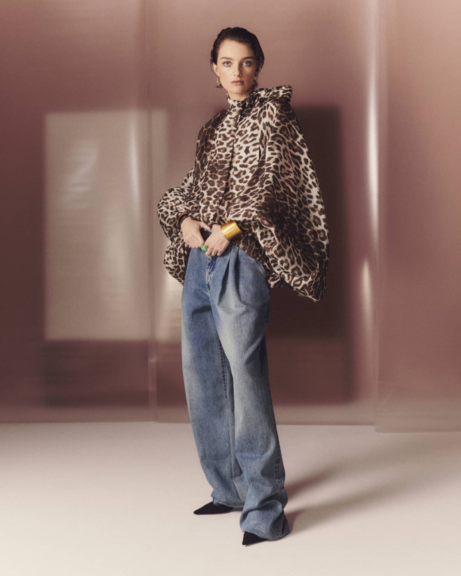 パンツ Zimmermann Trousers Zimmermann Illustration Belted Silk Pants | Neiman Marcus