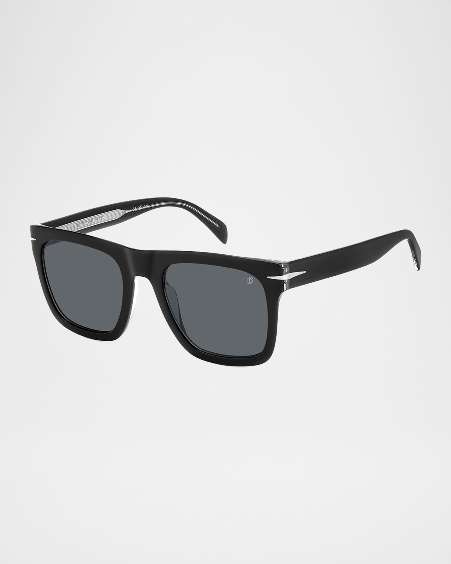 David Beckham Brown Acetate Sunglasses