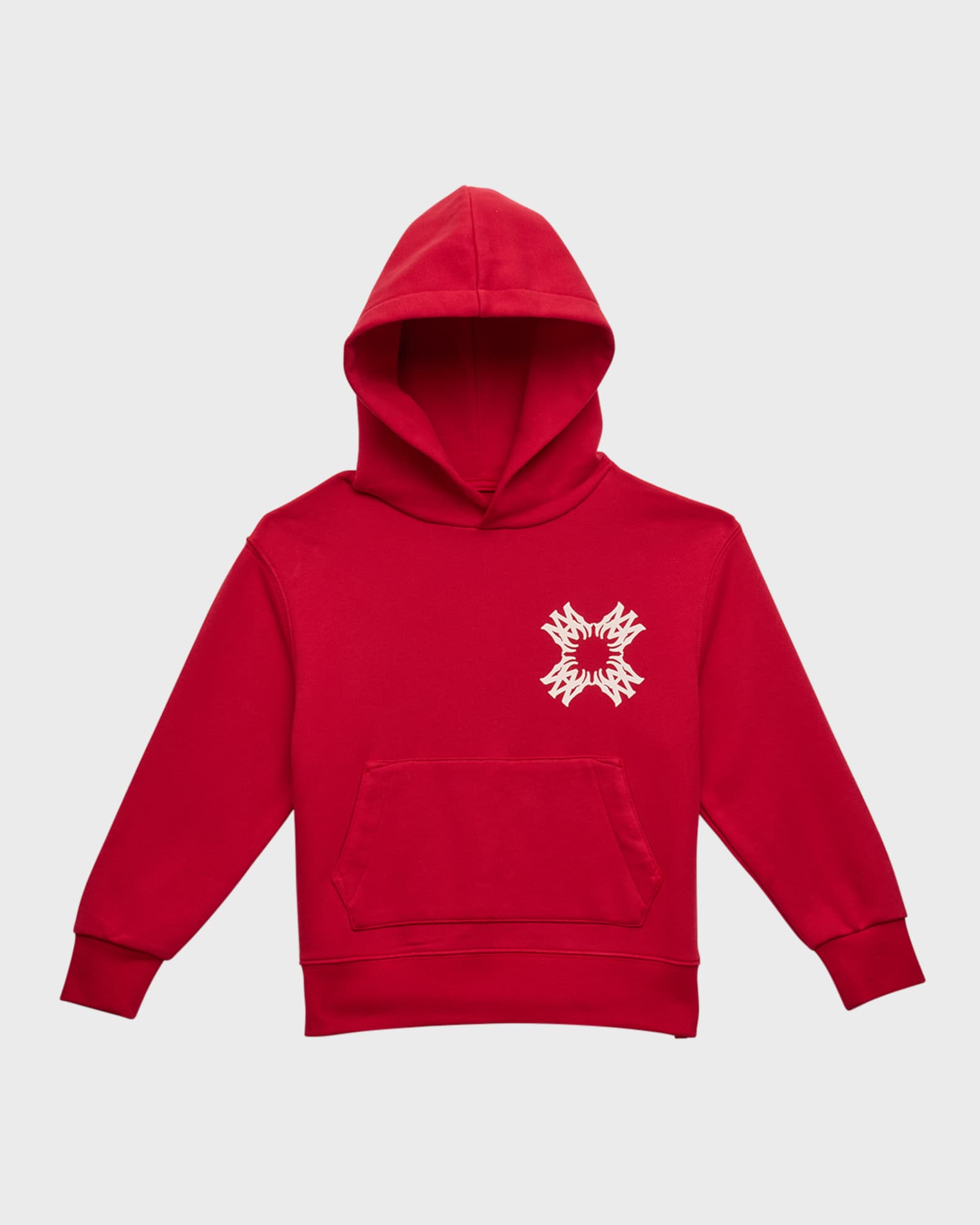 Amiri Boy's Quad Logo Emblem Hoodie, Size 4-12