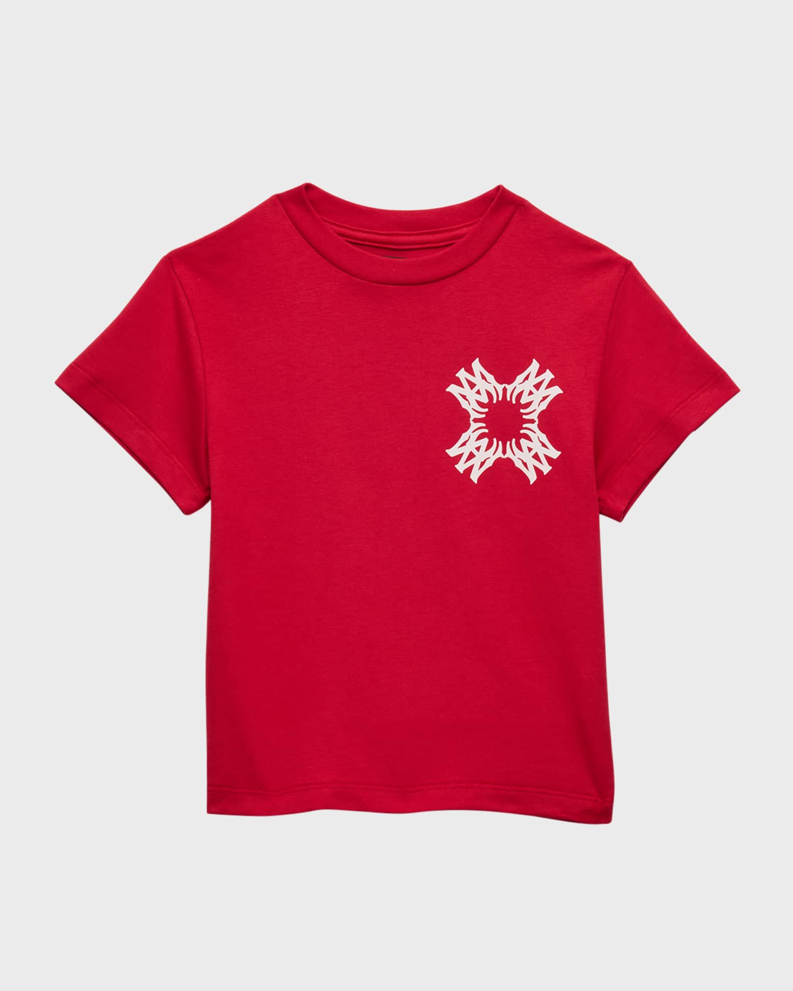 Amiri Boy's Quad Logo Emblem T-Shirt, Size 4-12