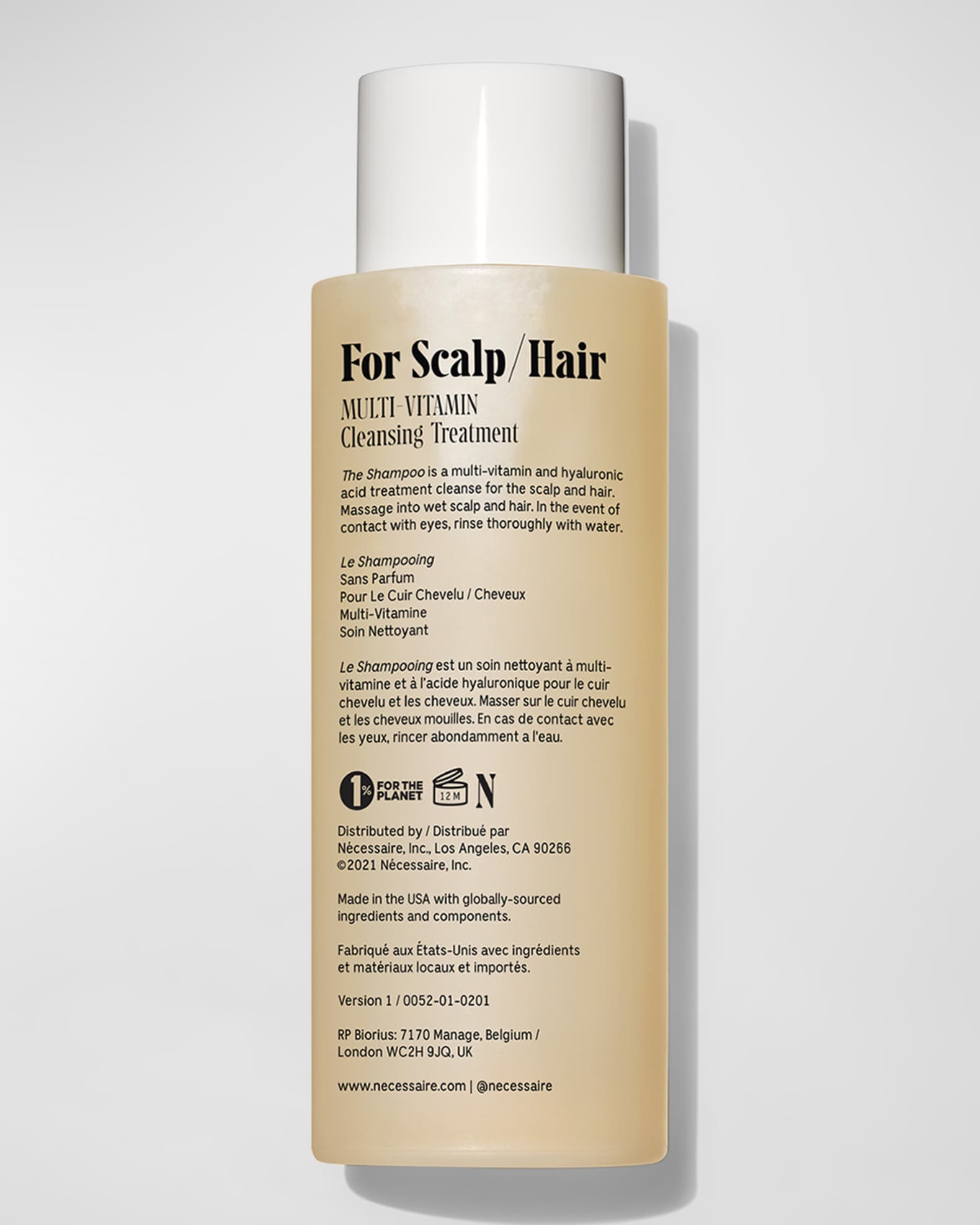 The Shampoo Fragrance-Free, 8.4 oz. 1