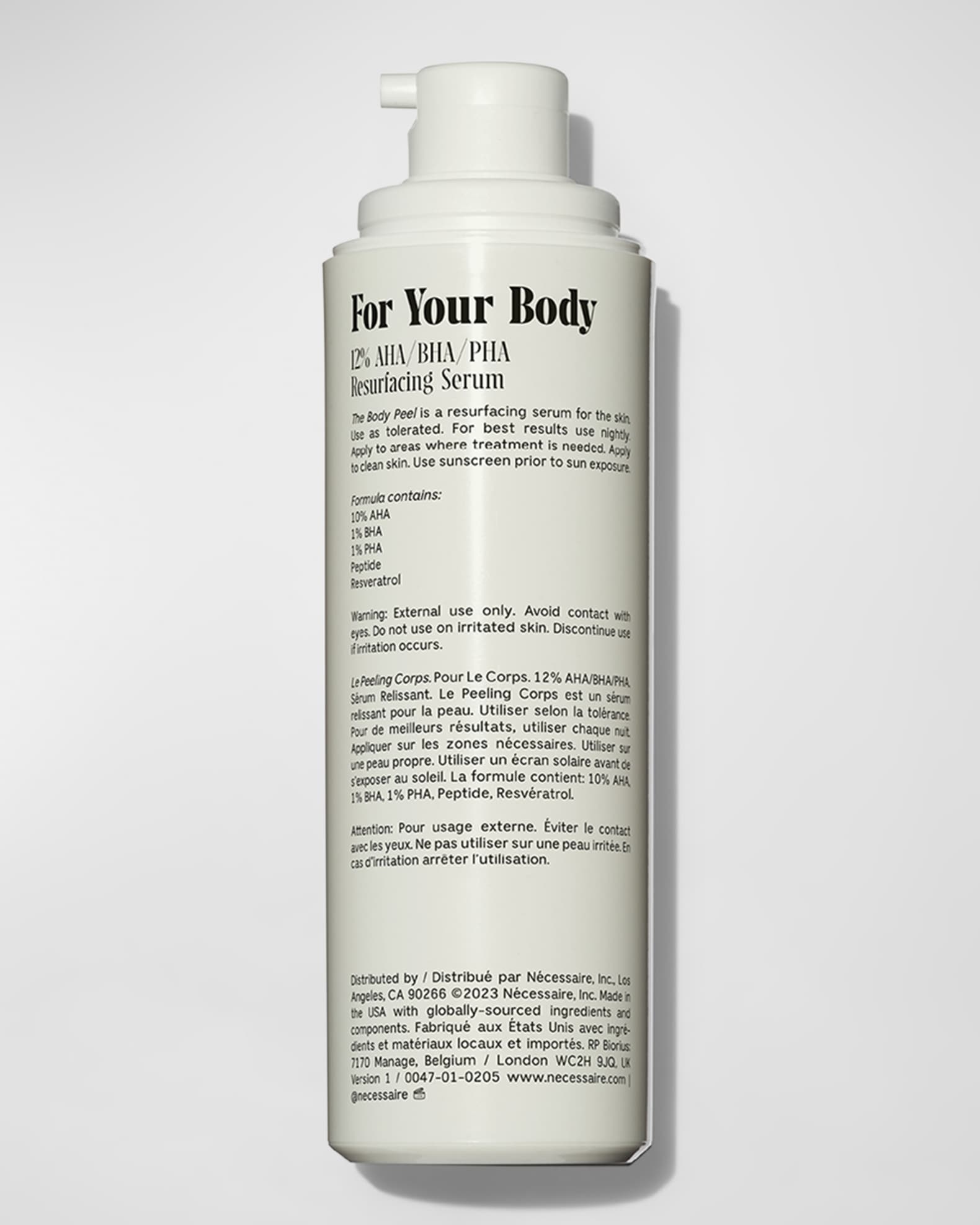 The Body Peel Fragrance-Free, 5.1 oz. 1