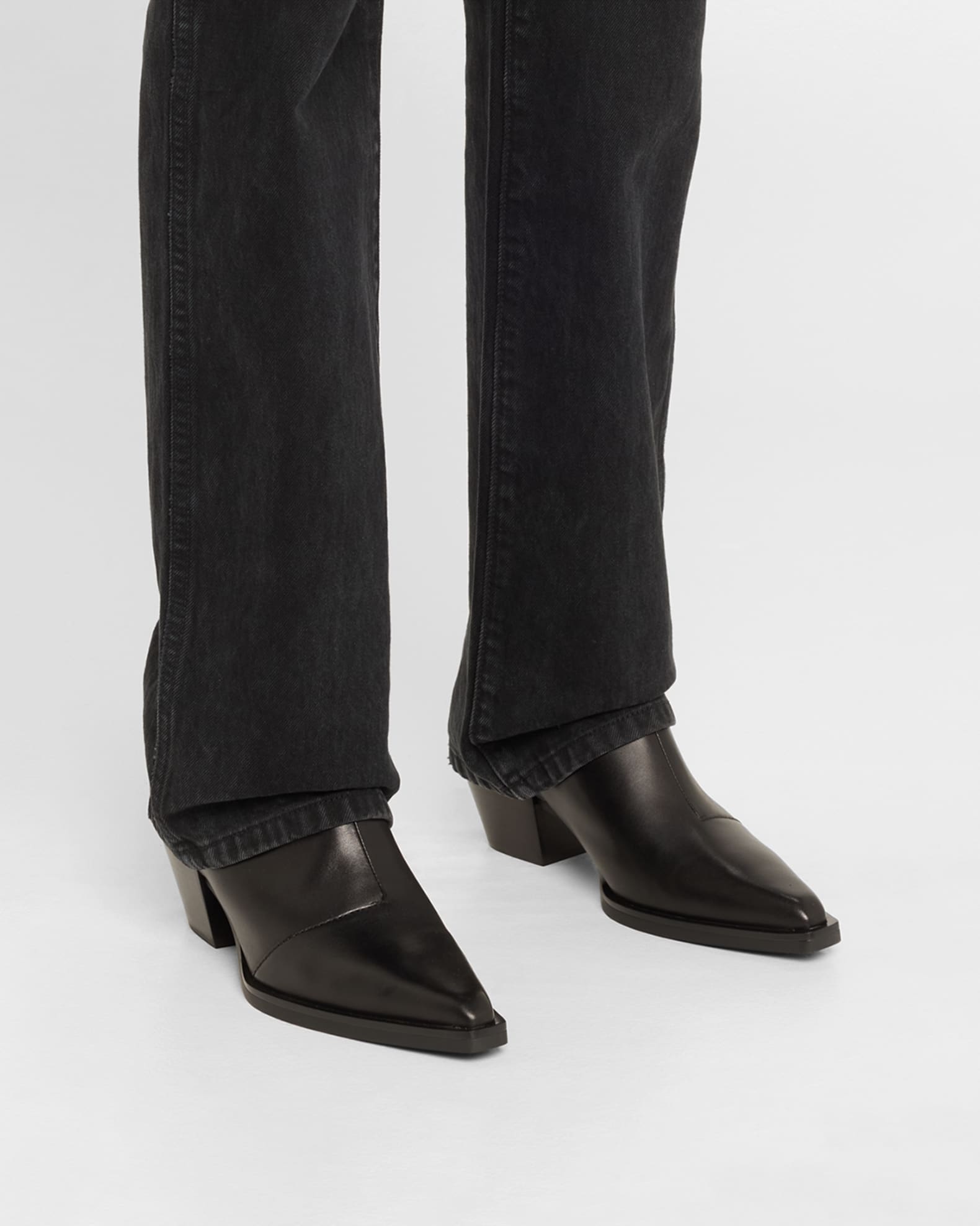 Dart Leather Chelsea Ankle Booties 1